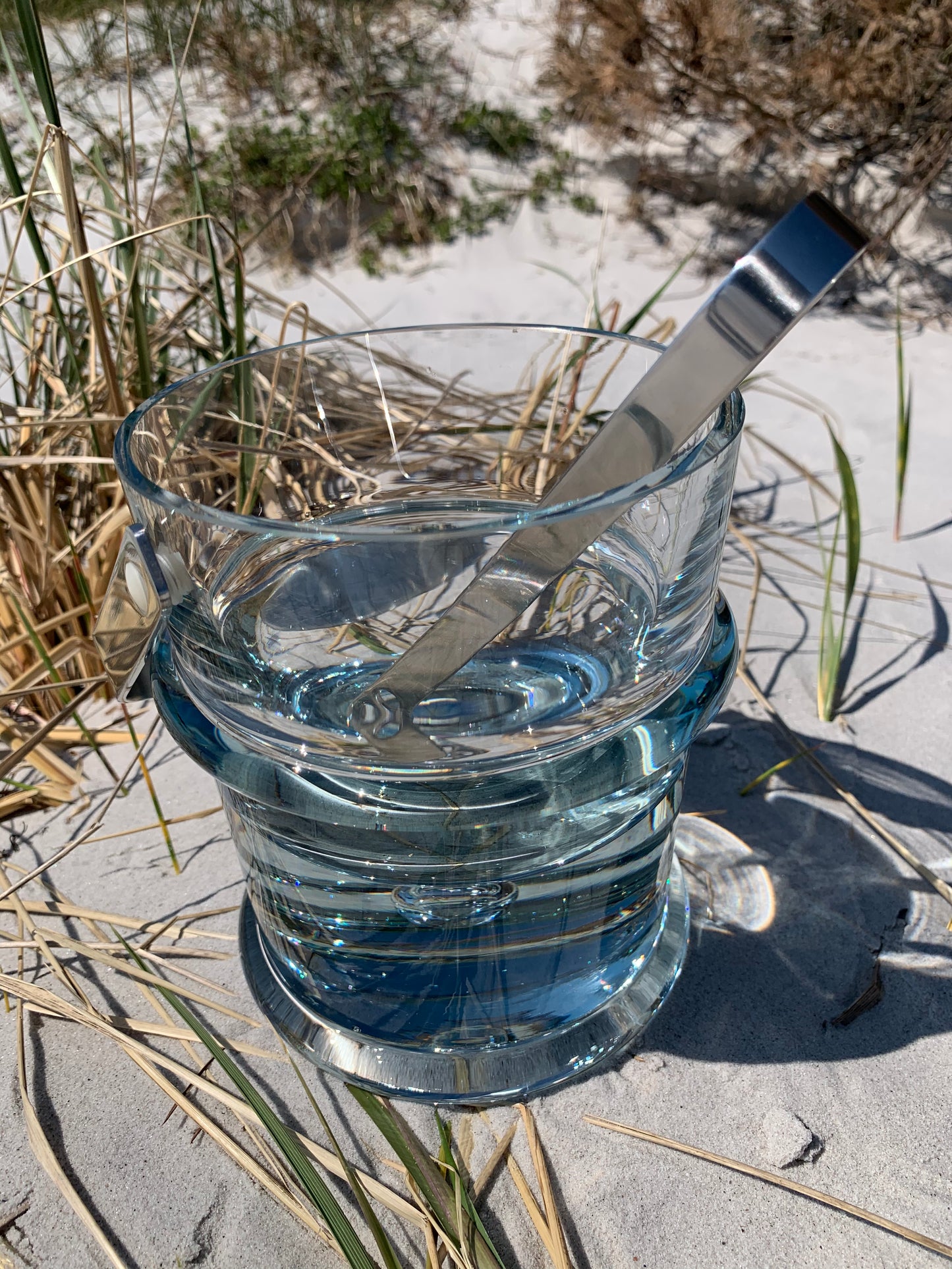 Holmegaard Isspand med Stelton tang