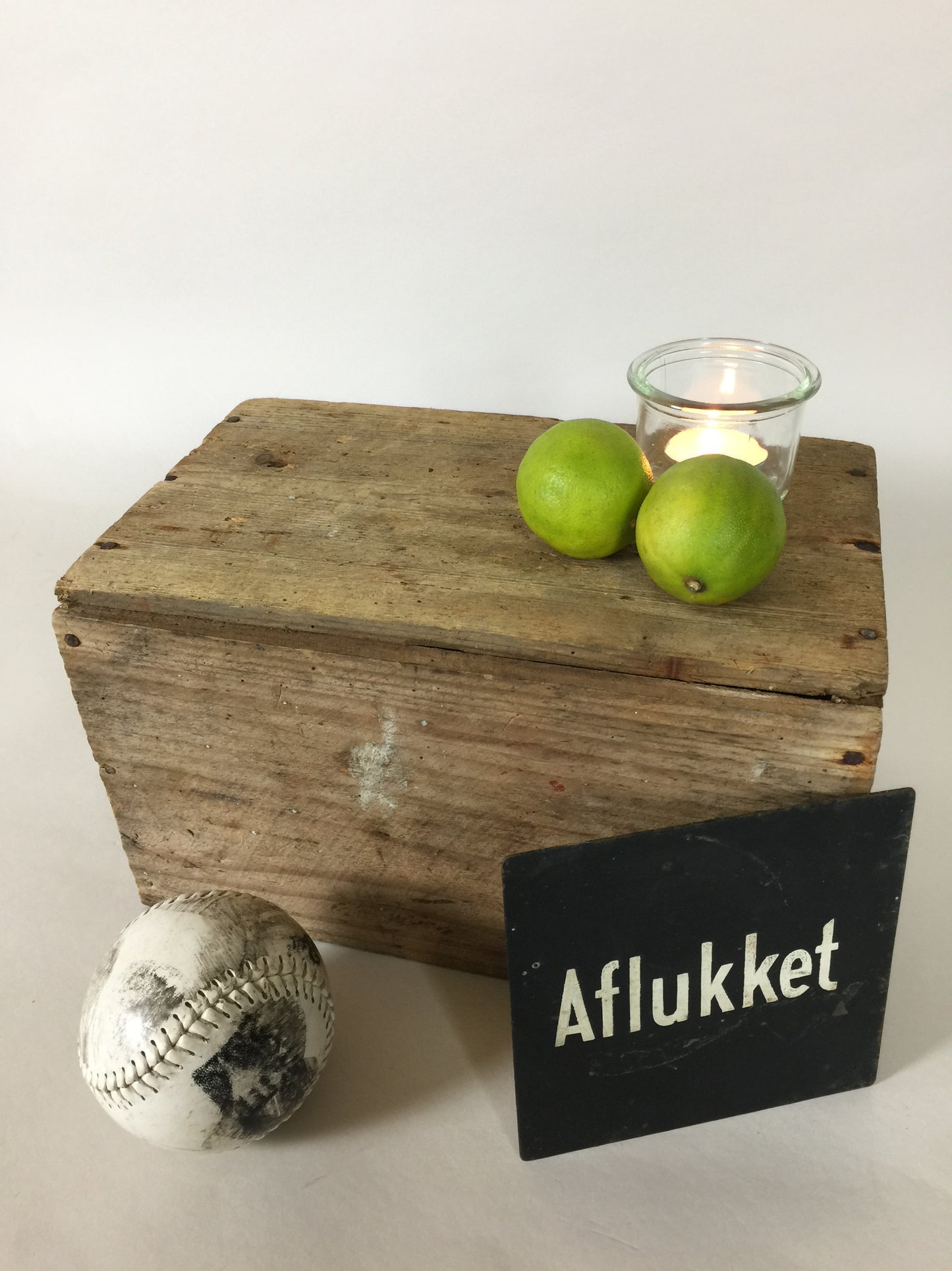 Sjovt gammelt skilt