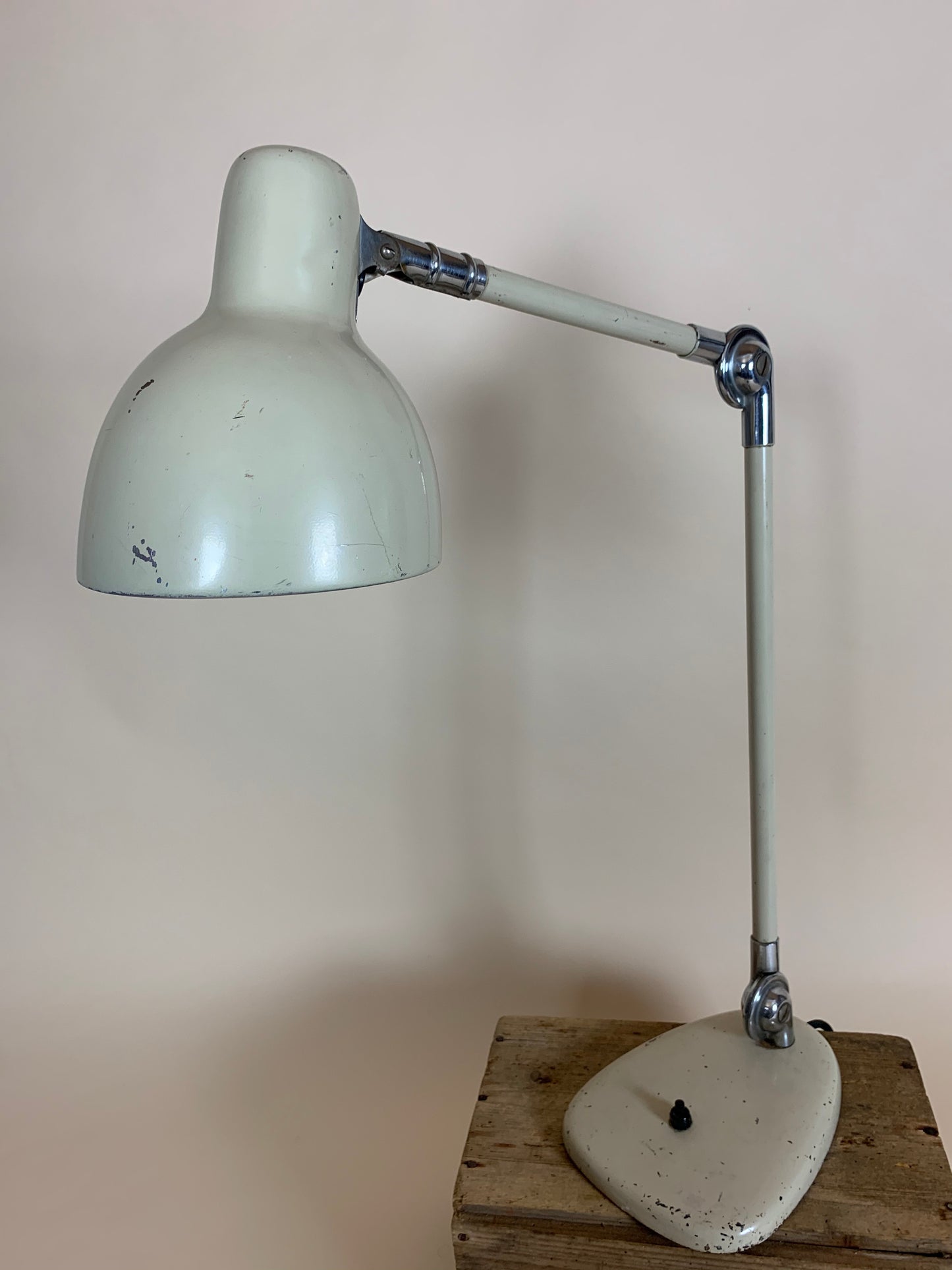 Skøn vintage arkitektlampe