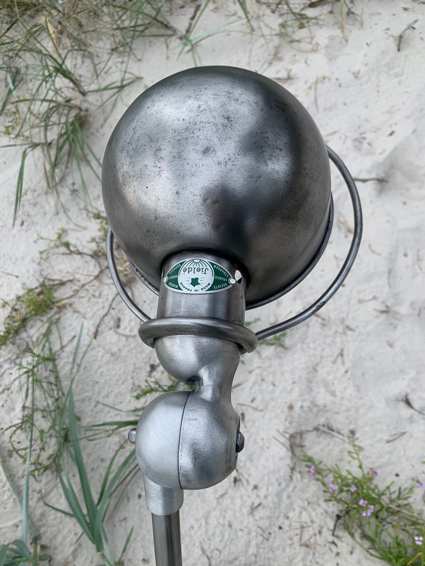 Jieldé bordlampe med buet arm
