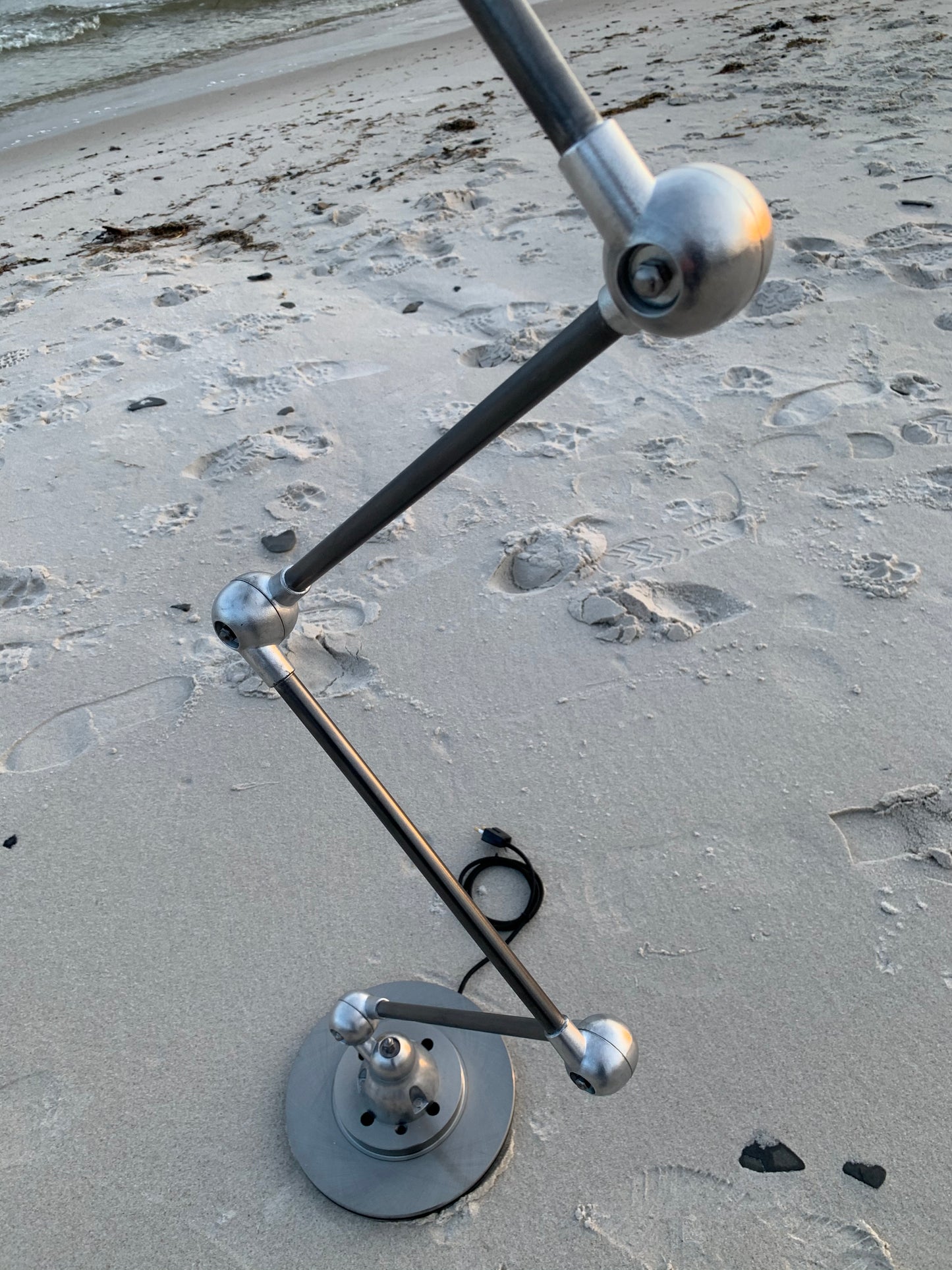 Jieldé gulvlampe med 4 arme