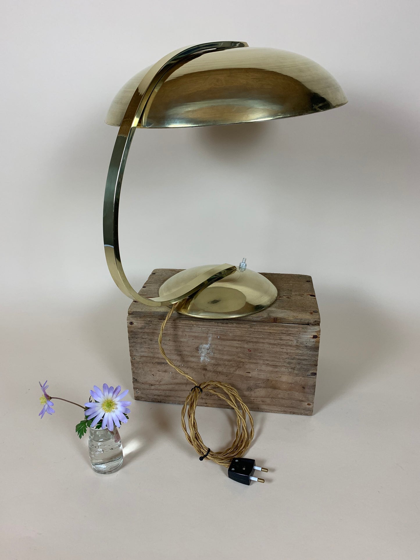 Hillebrand messinglampe