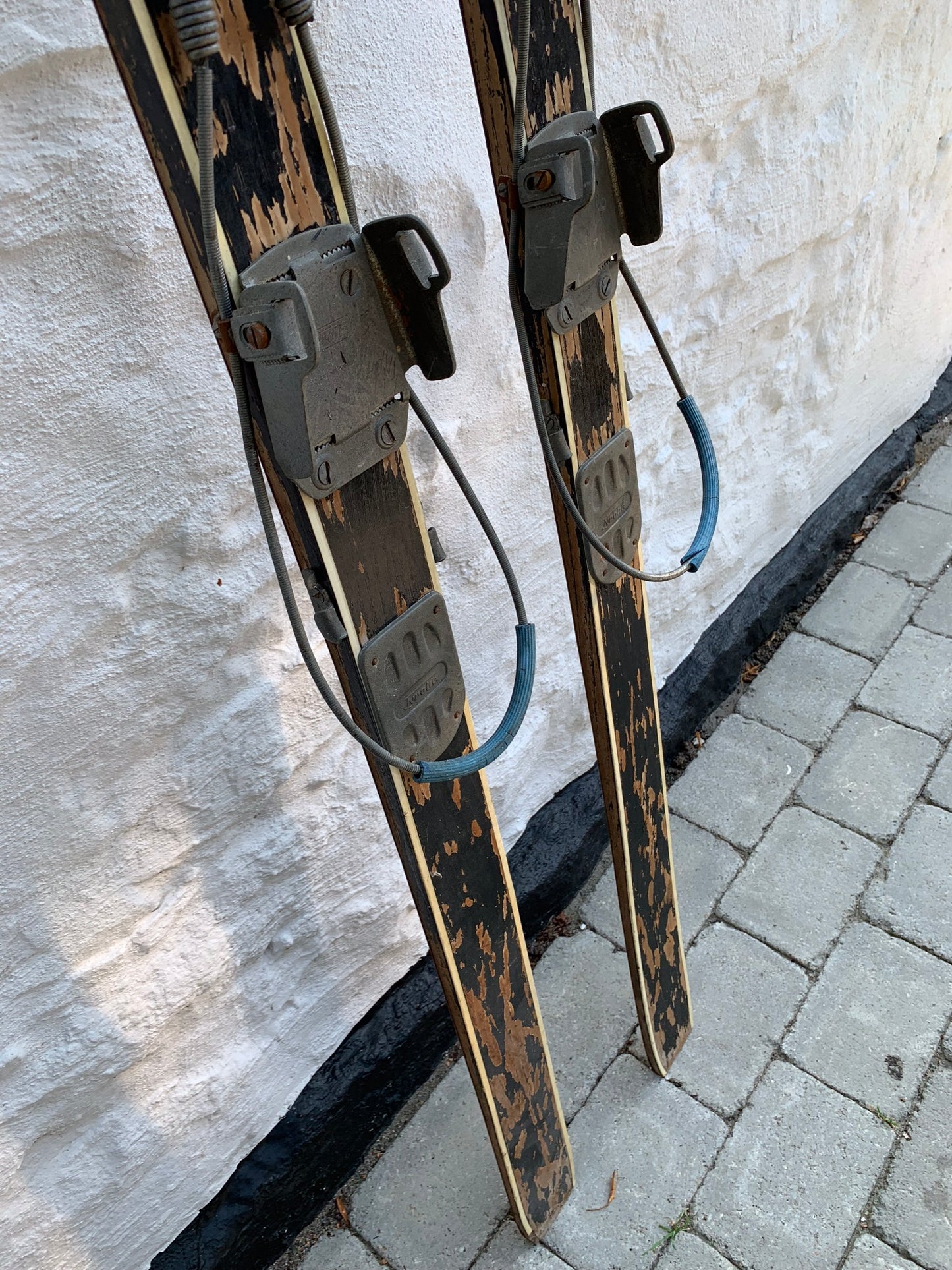 Dekorative sorte ski