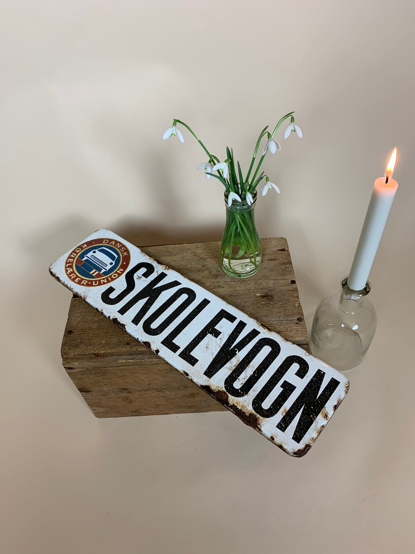 Skolevogn skilt