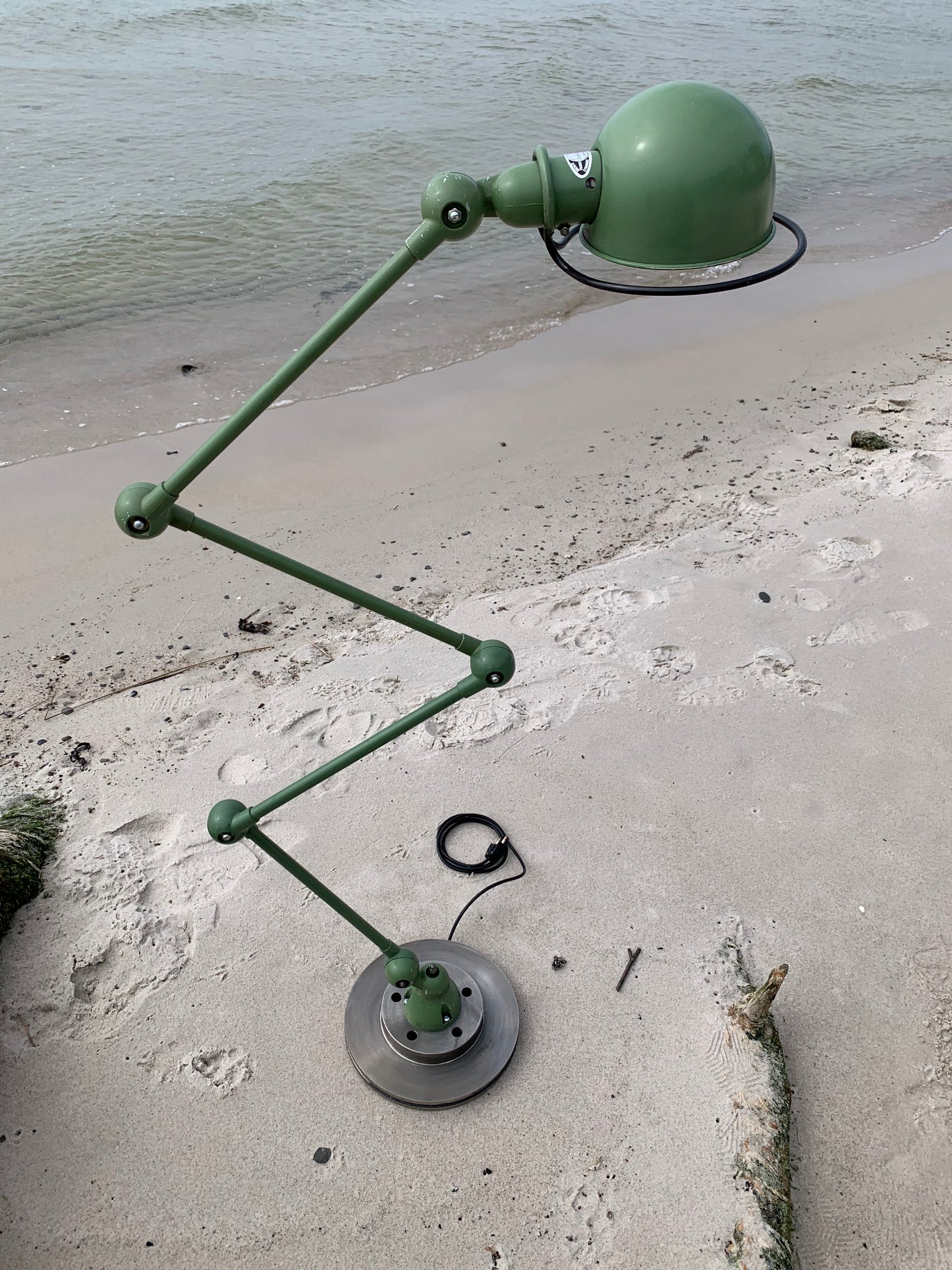 Jieldé gulvlampe med 4 arme - Grøn