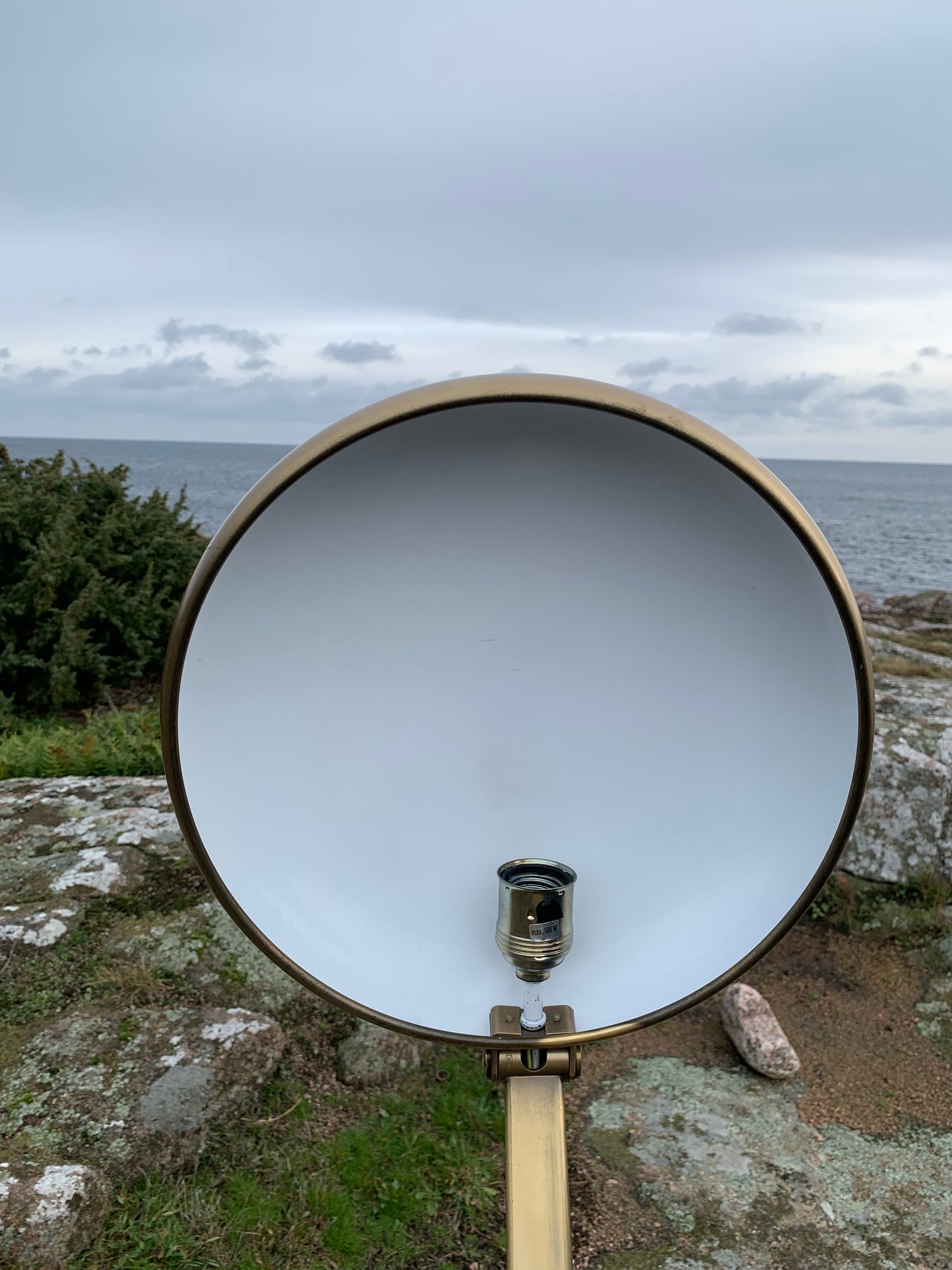 Koch & Lowy vintagelampe - Messing