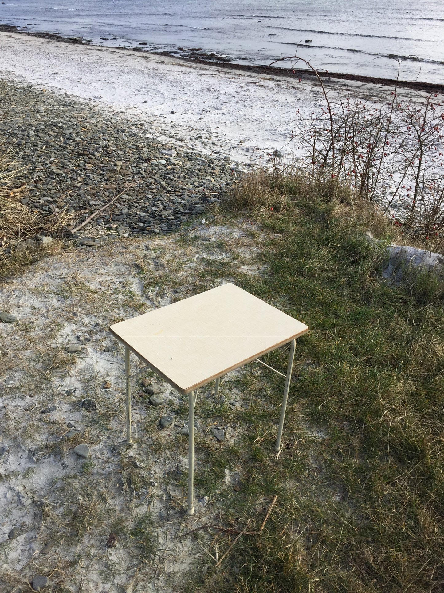 Skønt klapbord med sjov historie