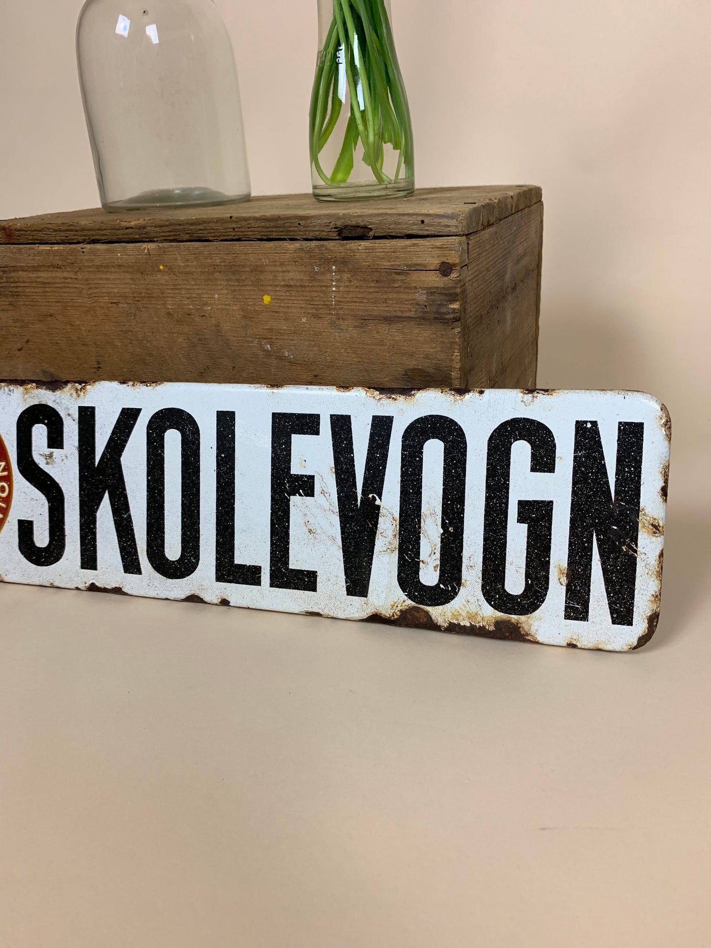 Skolevogn skilt