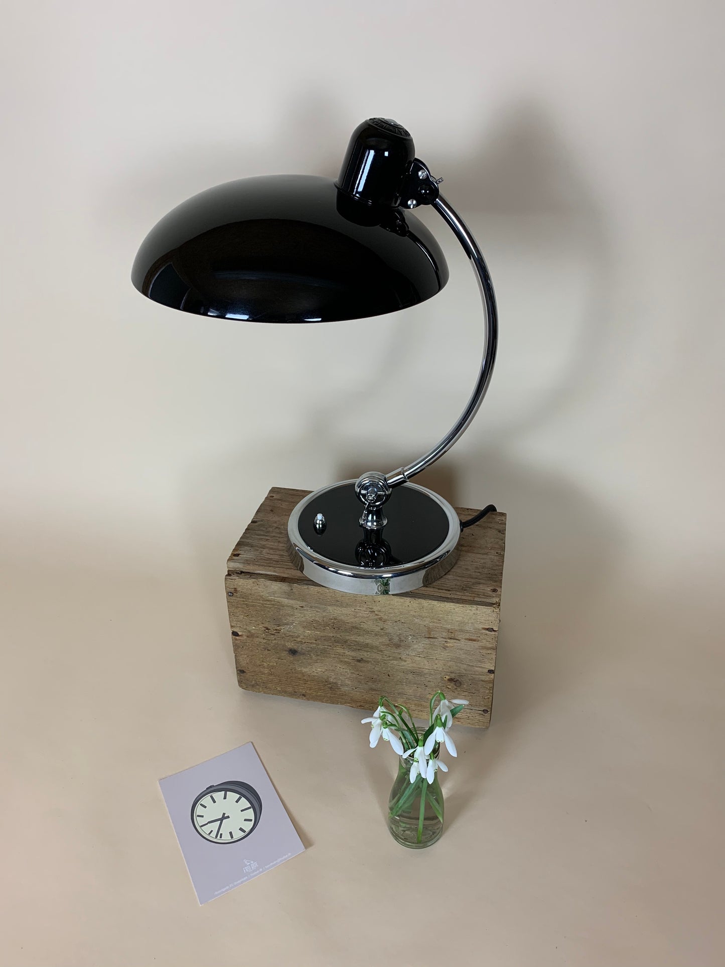 Kaiser Idell model 6631 - Sort