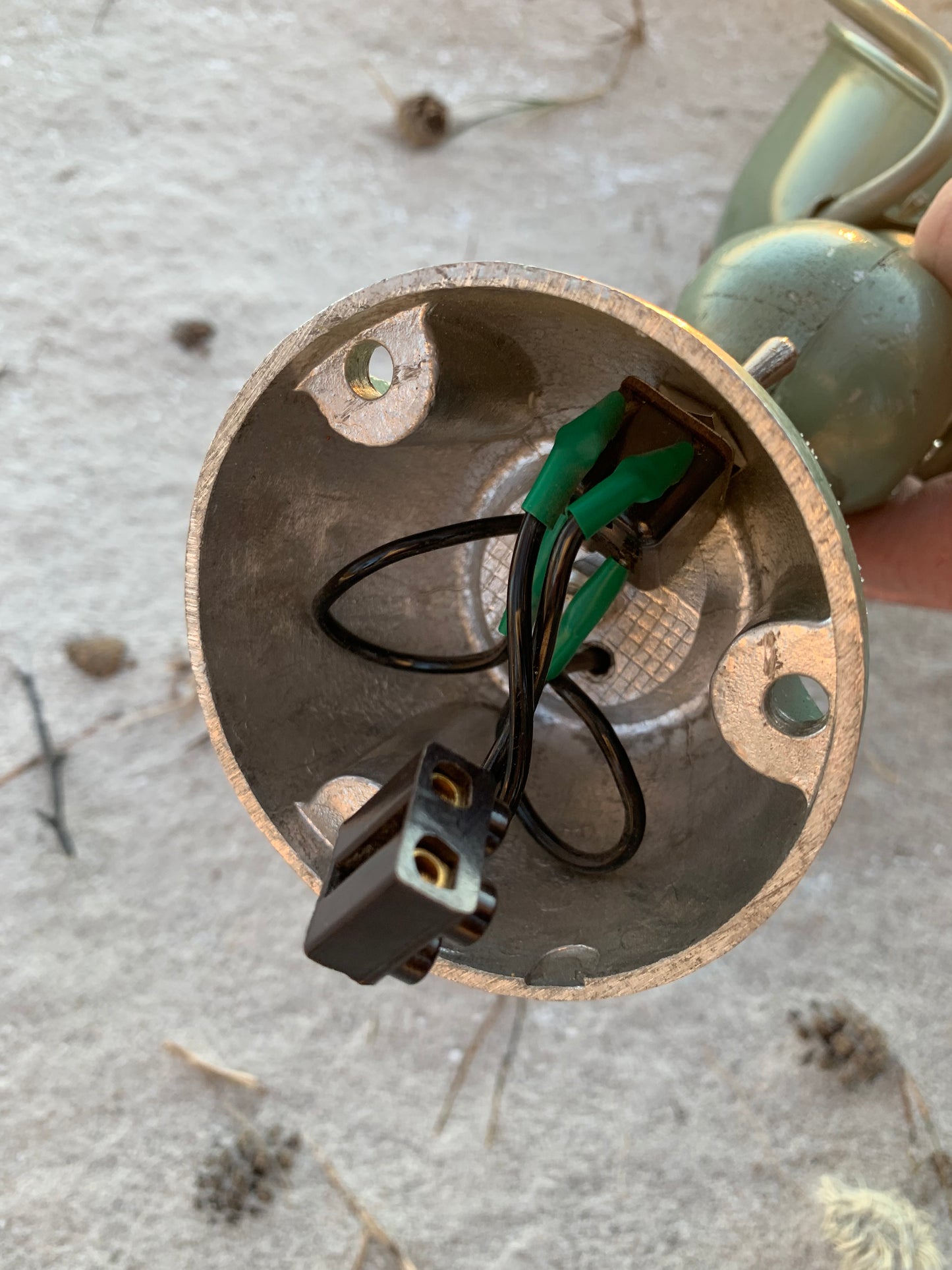 Jieldé væglampe - Grøn