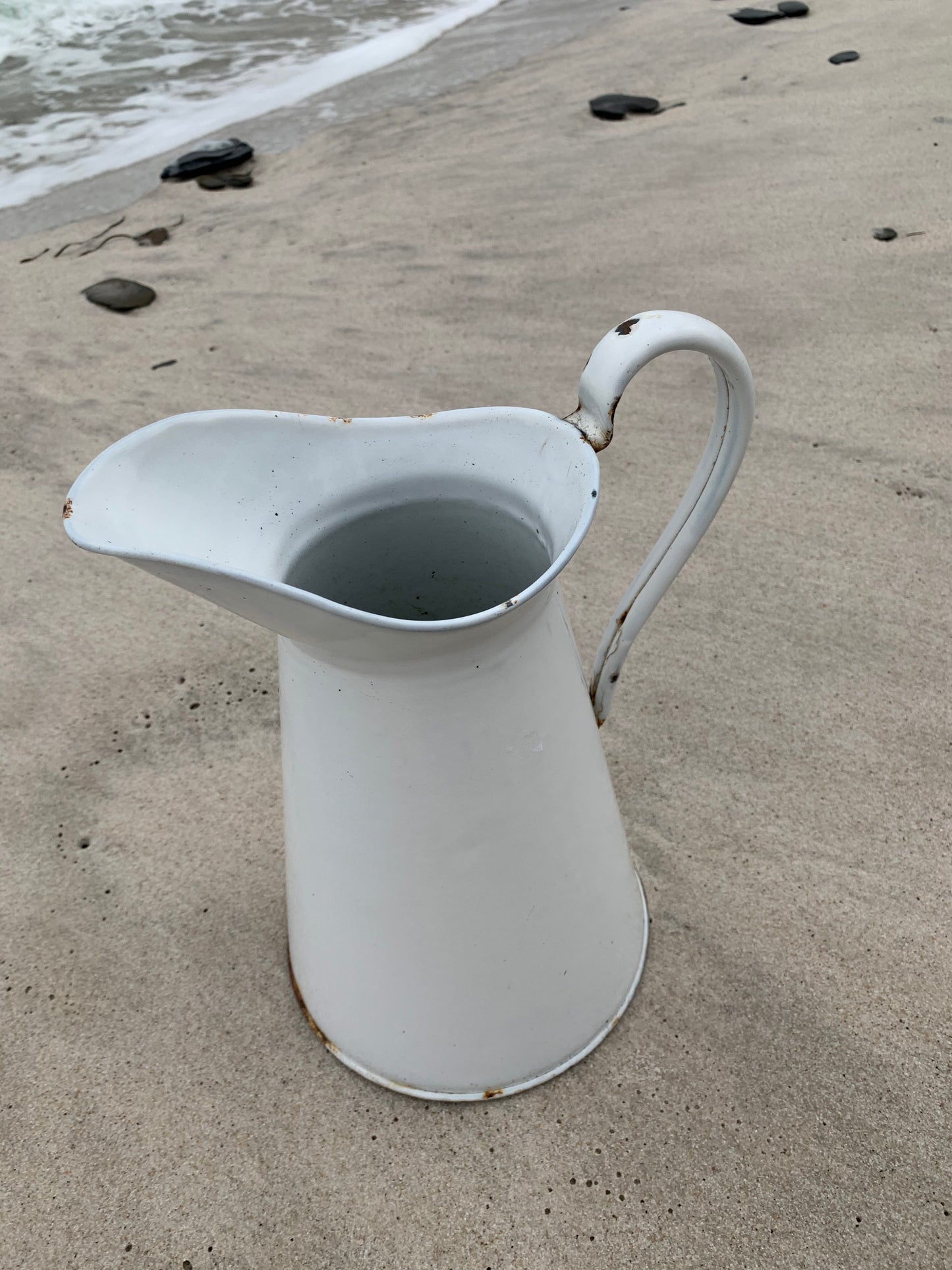 Gammel emaljekande fra Glud og Marstrand