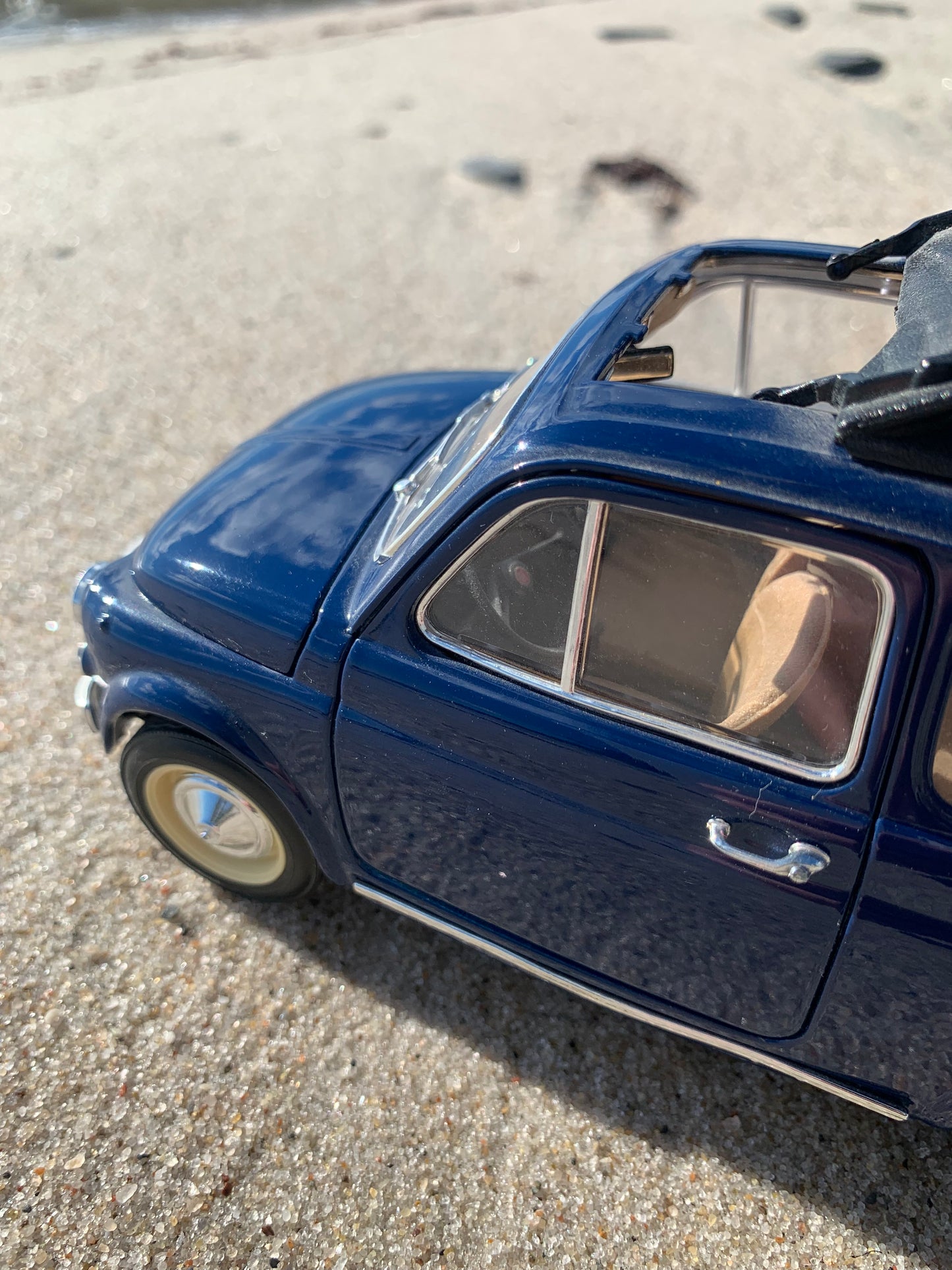 FIAT 500 - Blå