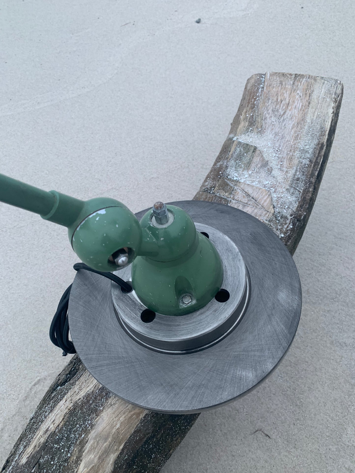 Jieldé bord/væg lampe med to arme - Grøn