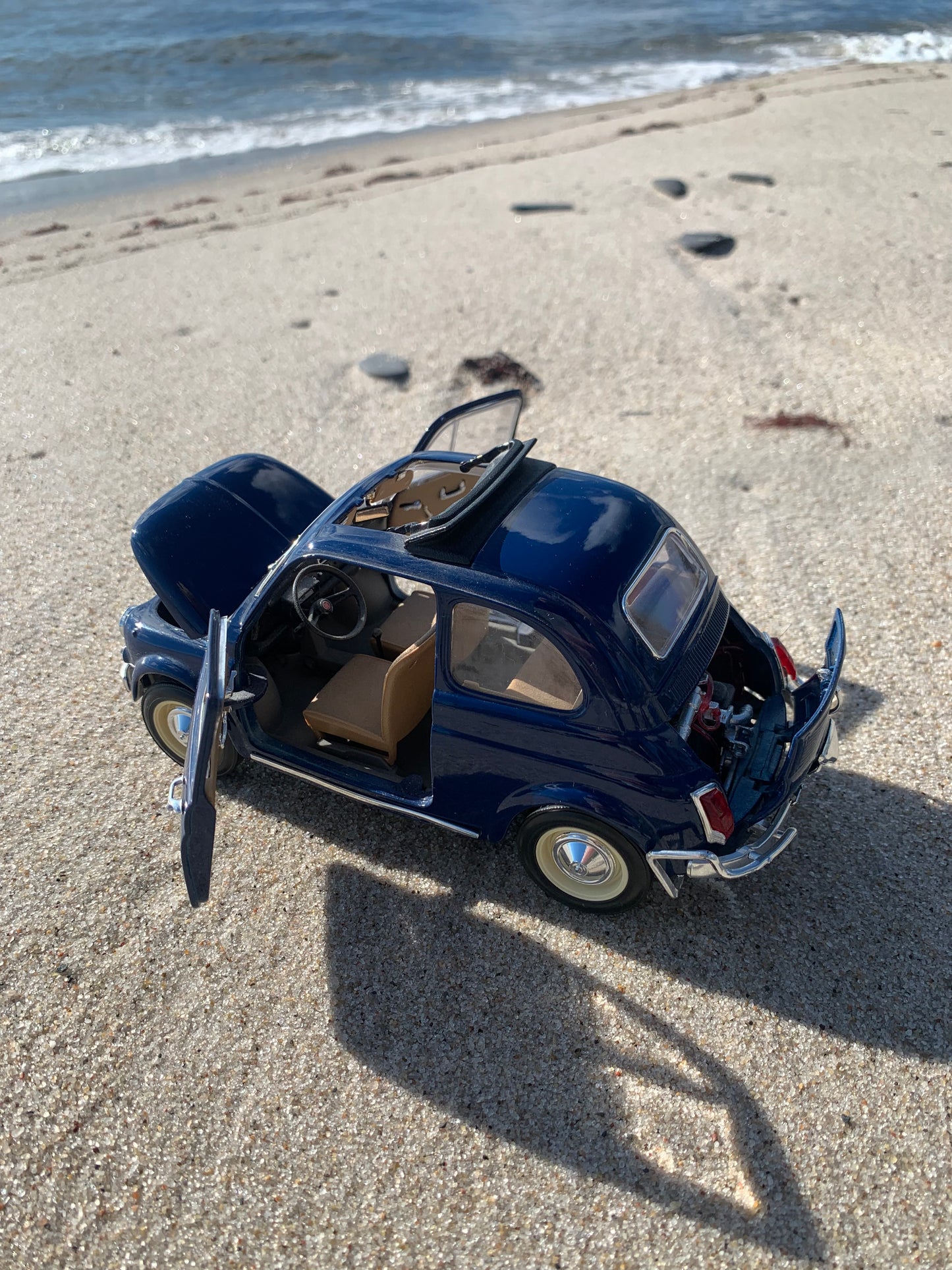 FIAT 500 - Blå