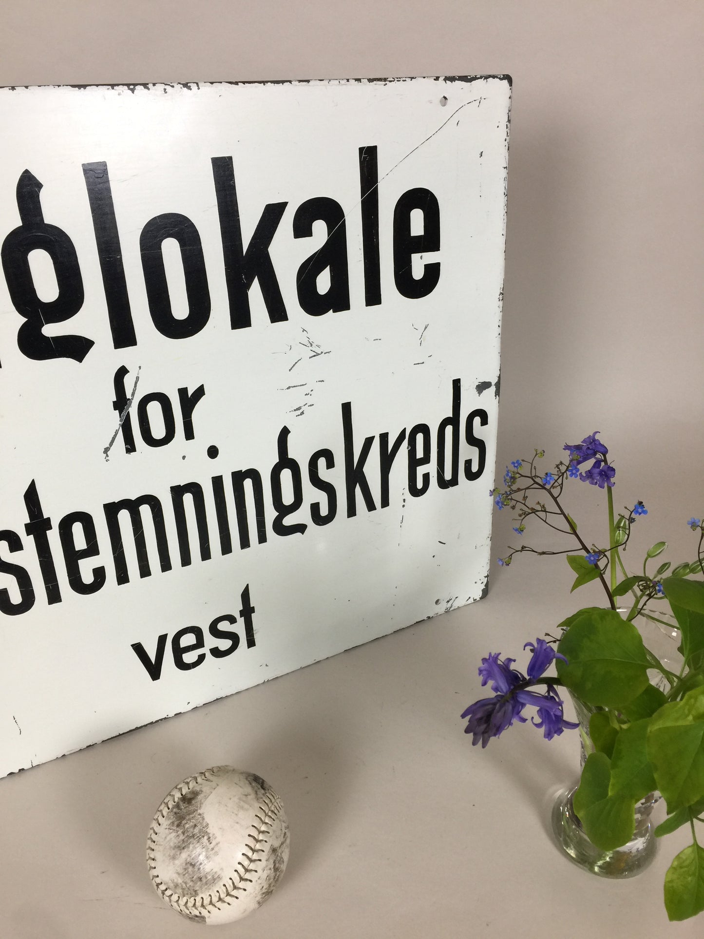 Valgskilt 13 Vest