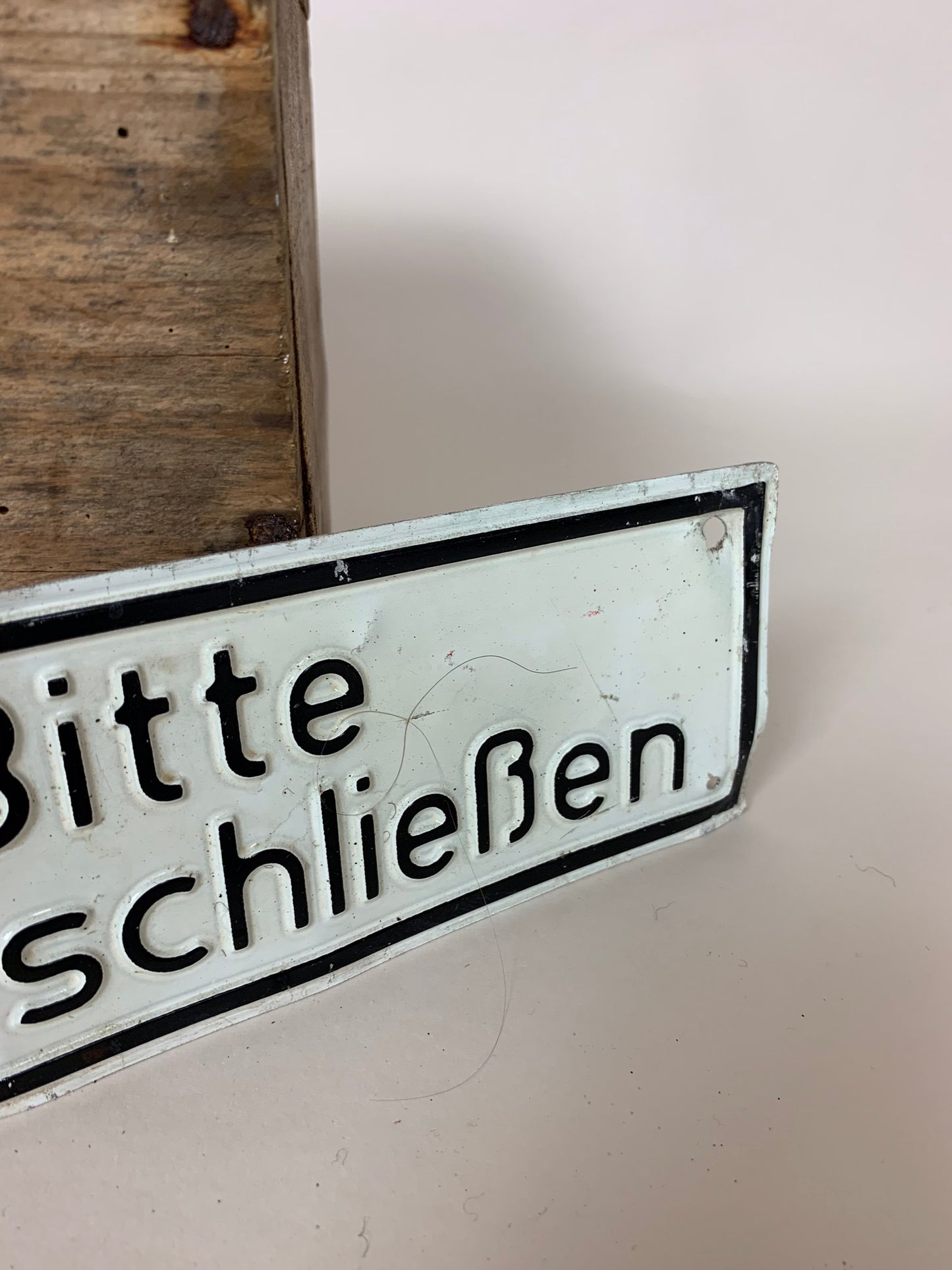 Lille tysk skilt