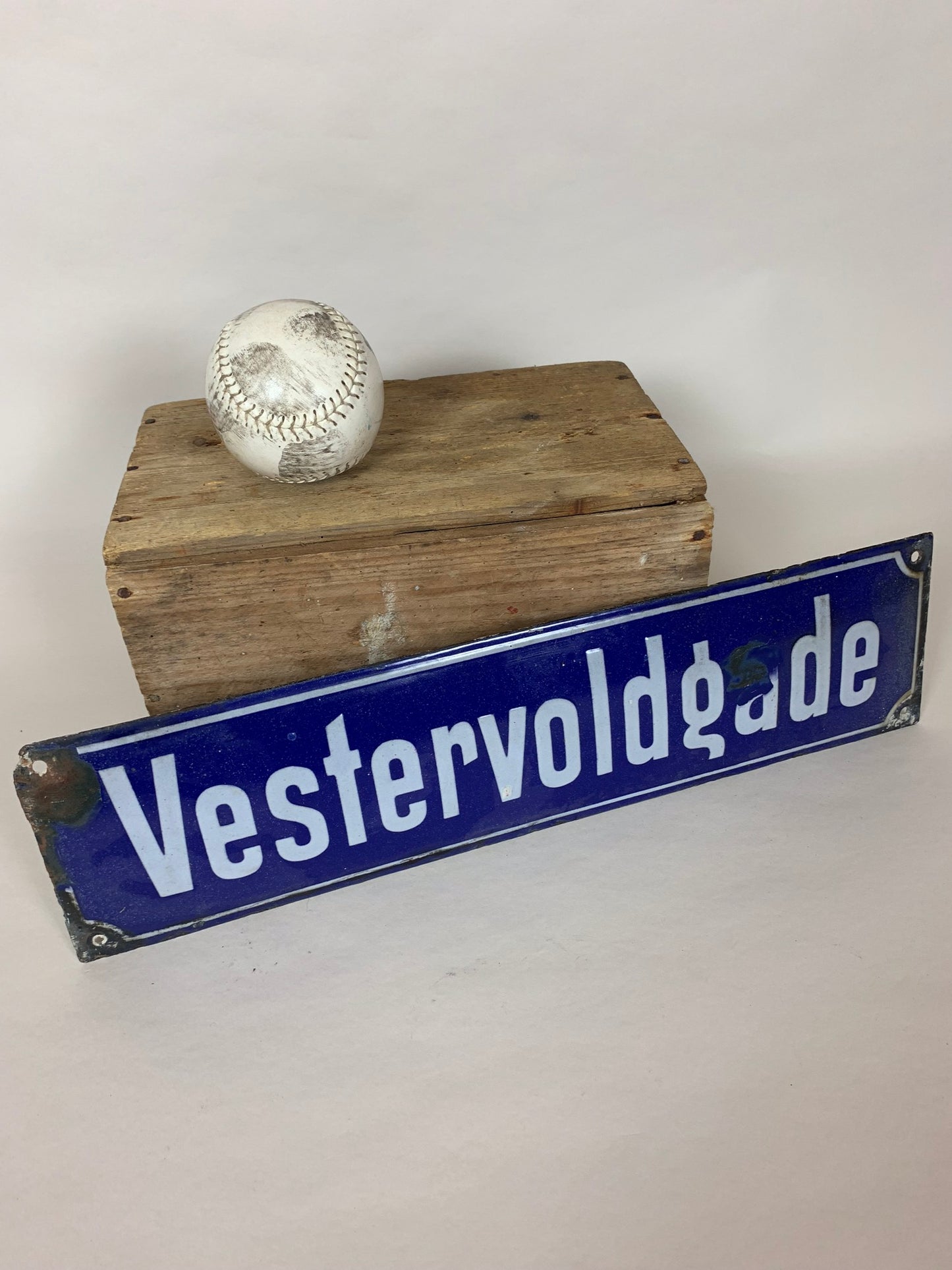 Vejskilt - Vestervoldgade