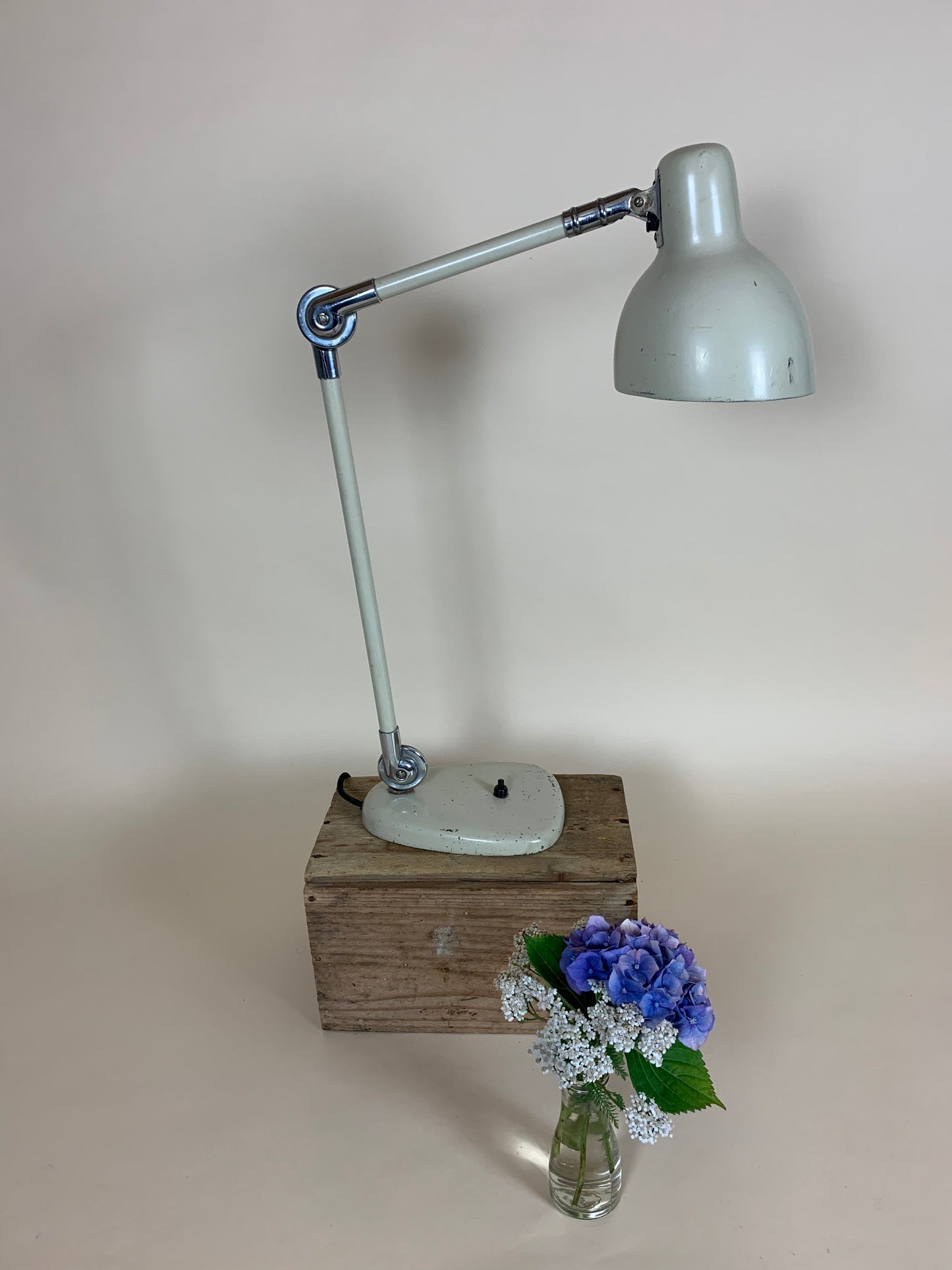Skøn vintage arkitektlampe