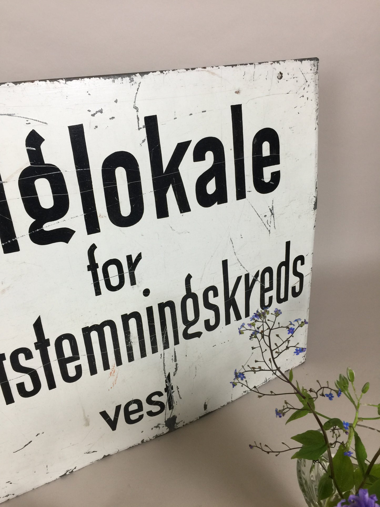 Valgskilt 13 Vest