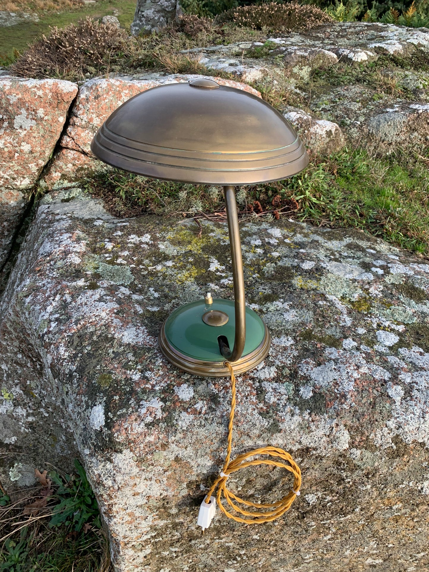 Helo - Grøn og messing
