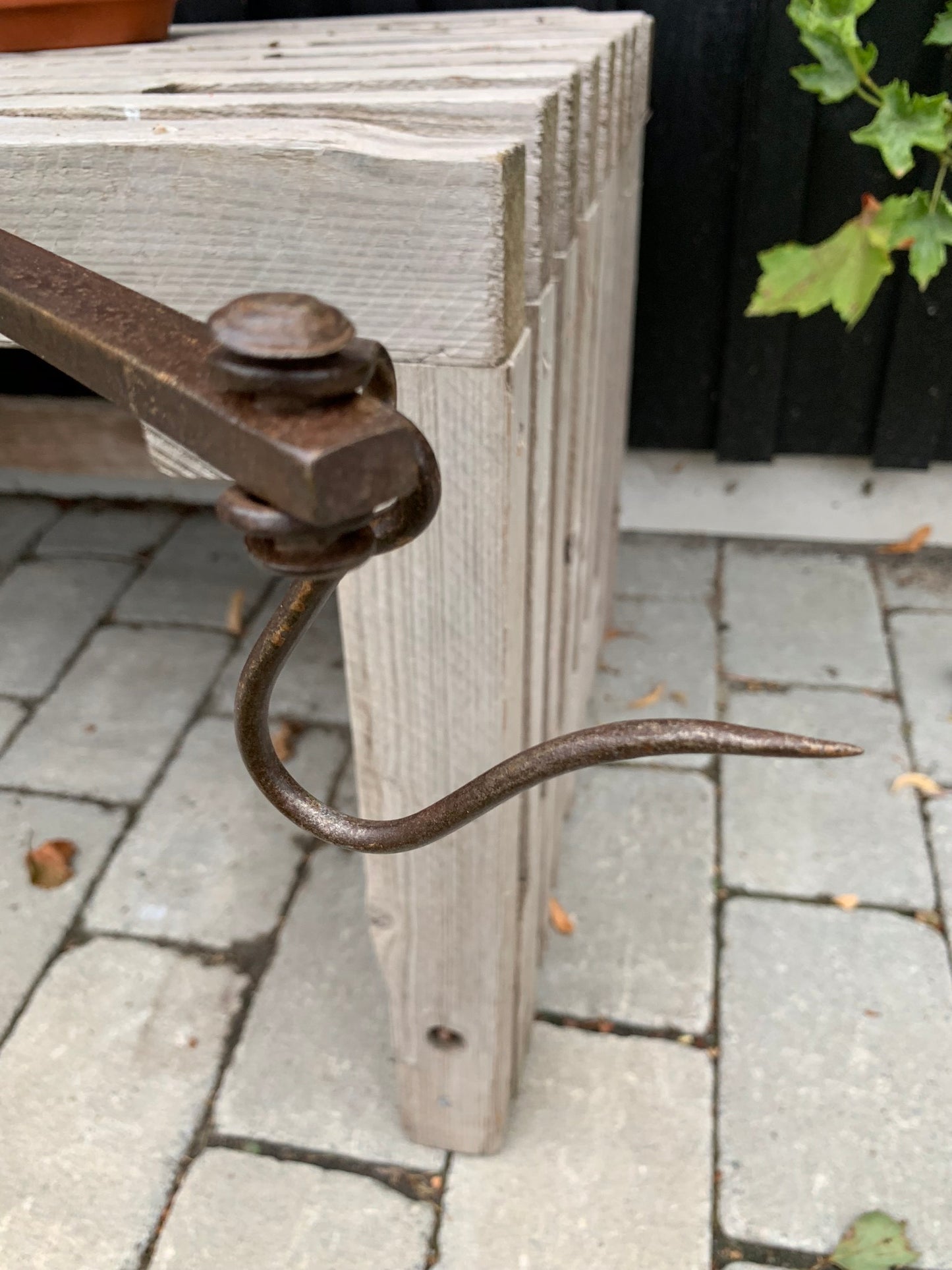 Gammel fin bizmervægt
