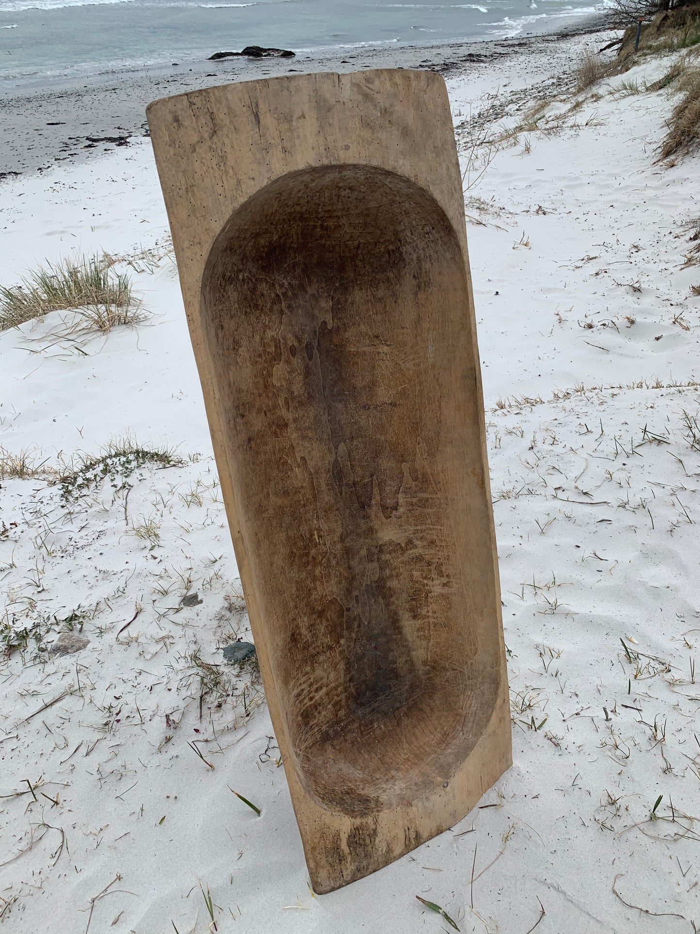 Stort skønt sulefad med patina