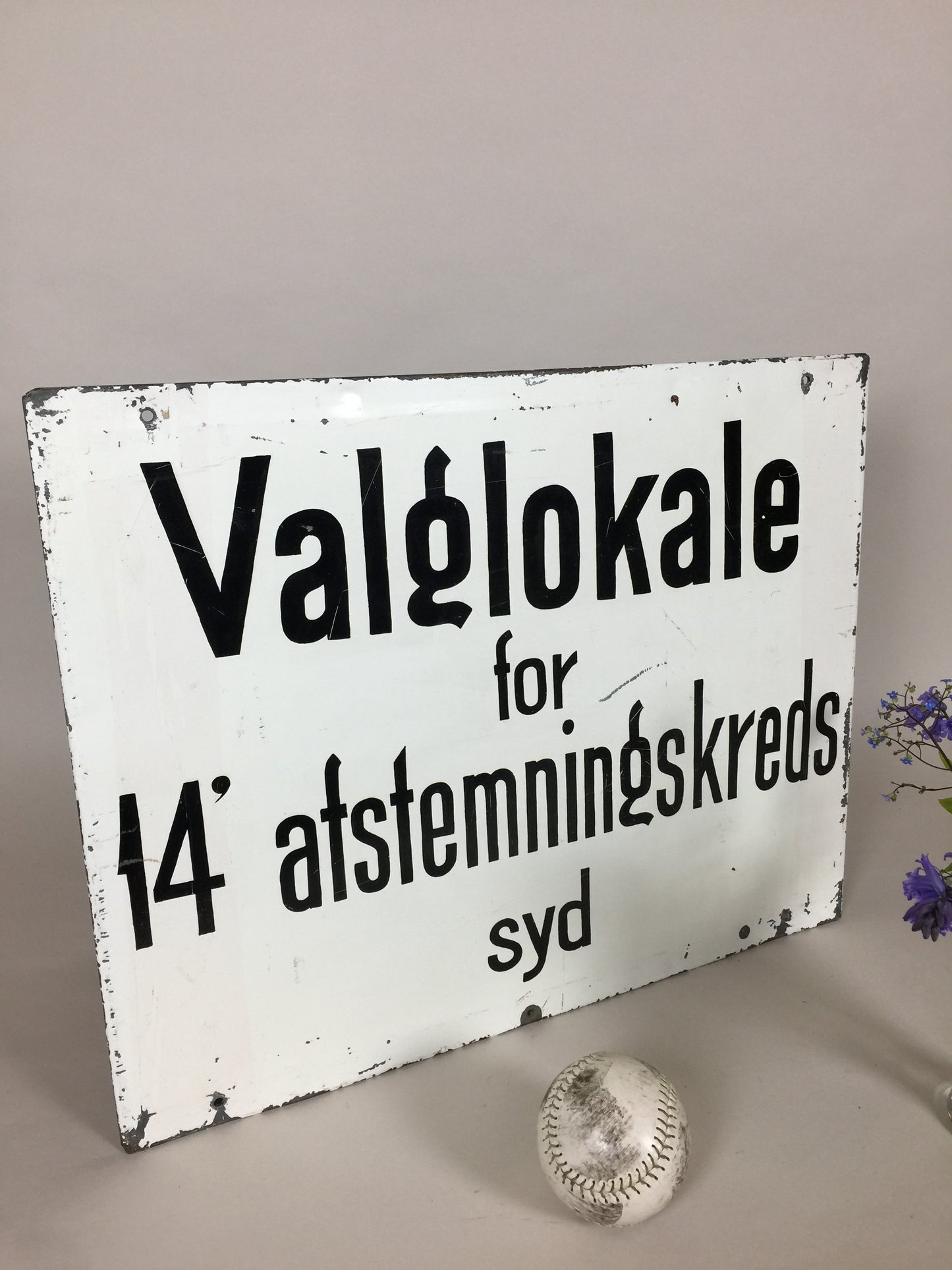 Valgskilt 14 Syd