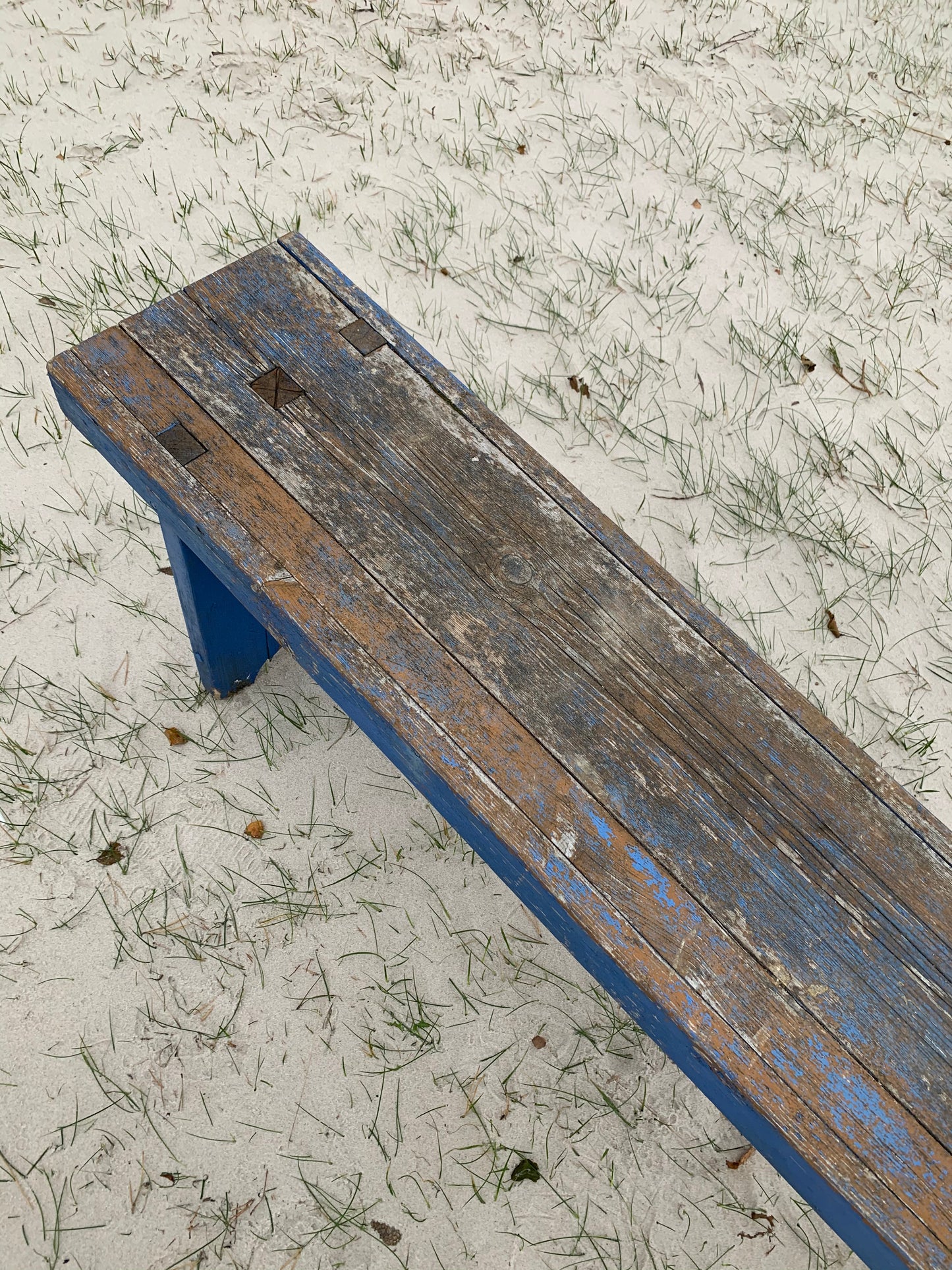 Bænk med skøn patina