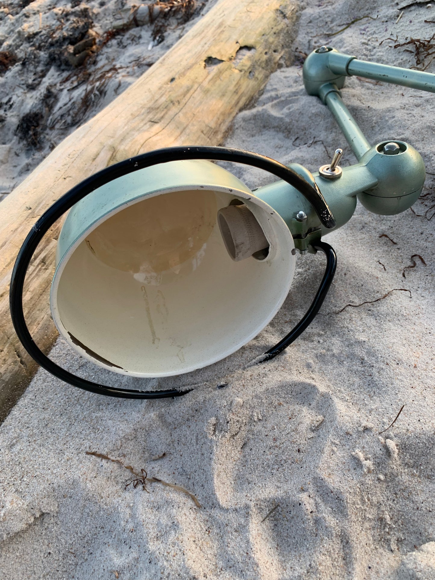 Jieldé væglampe 2 arme - Grøn