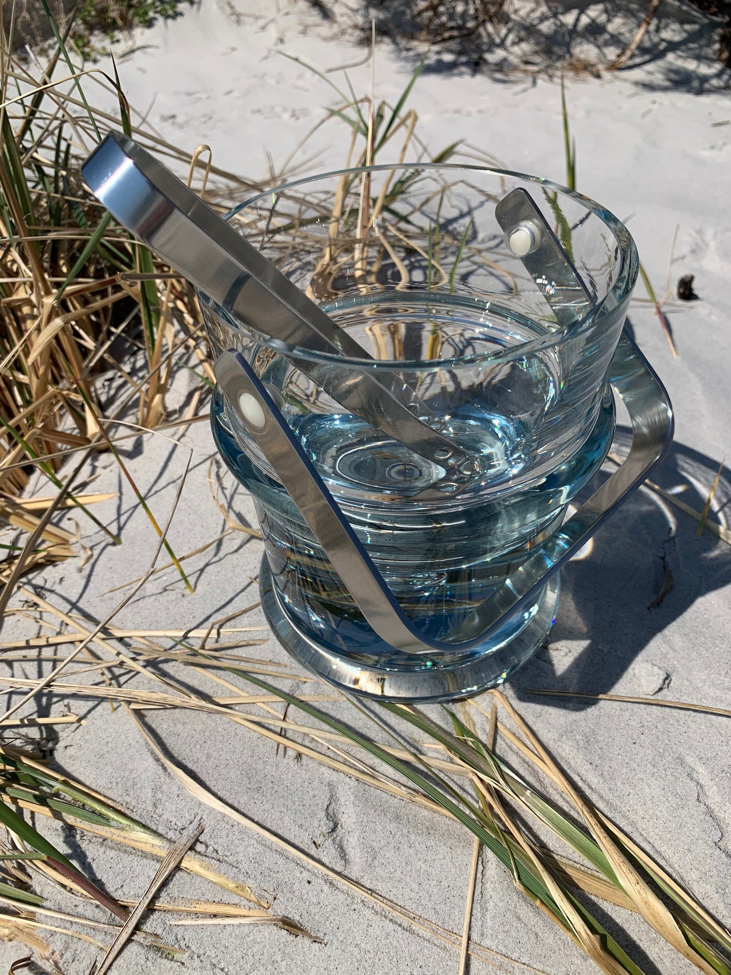 Holmegaard Isspand med Stelton tang