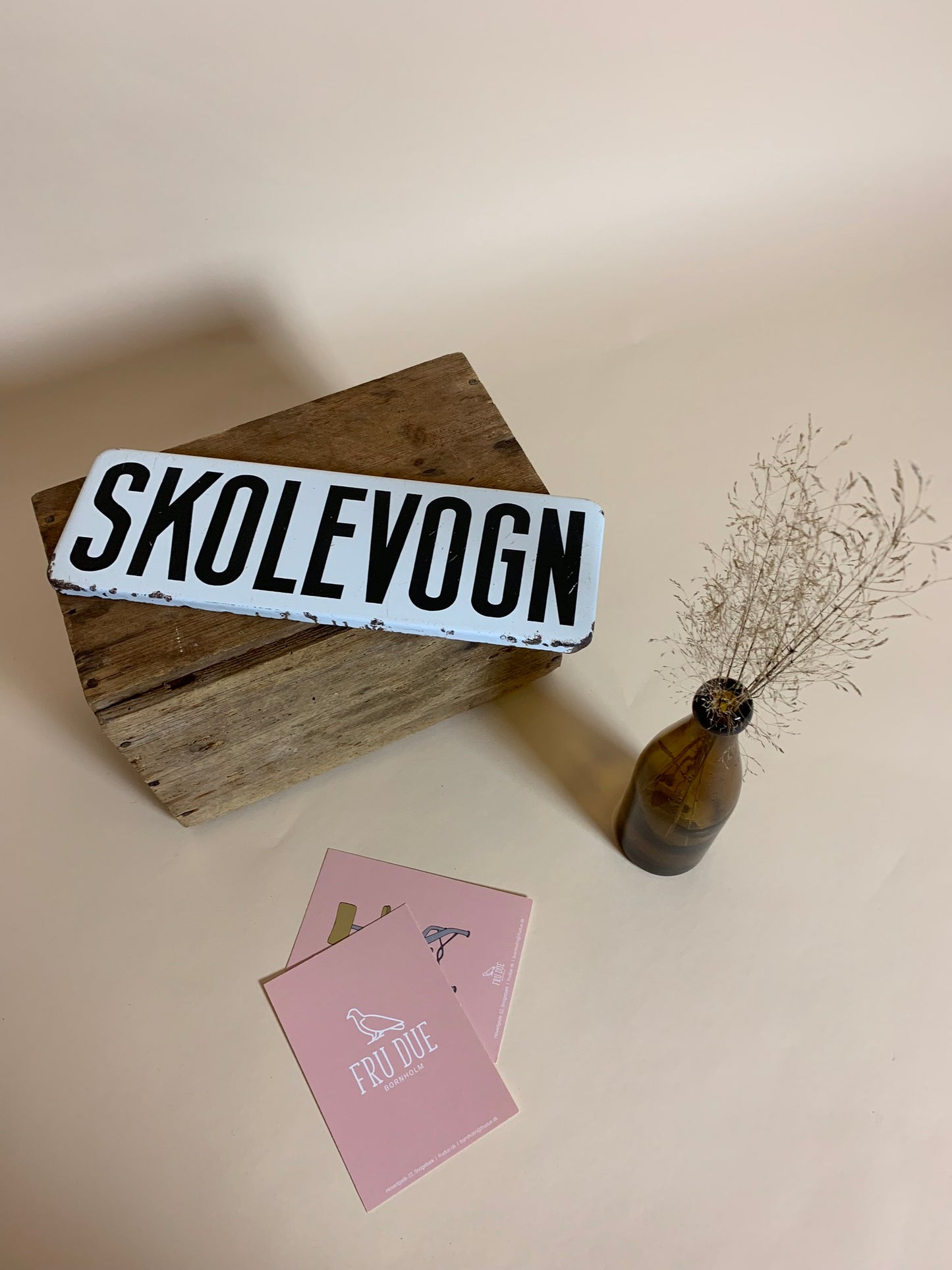 Skolevogn skilt