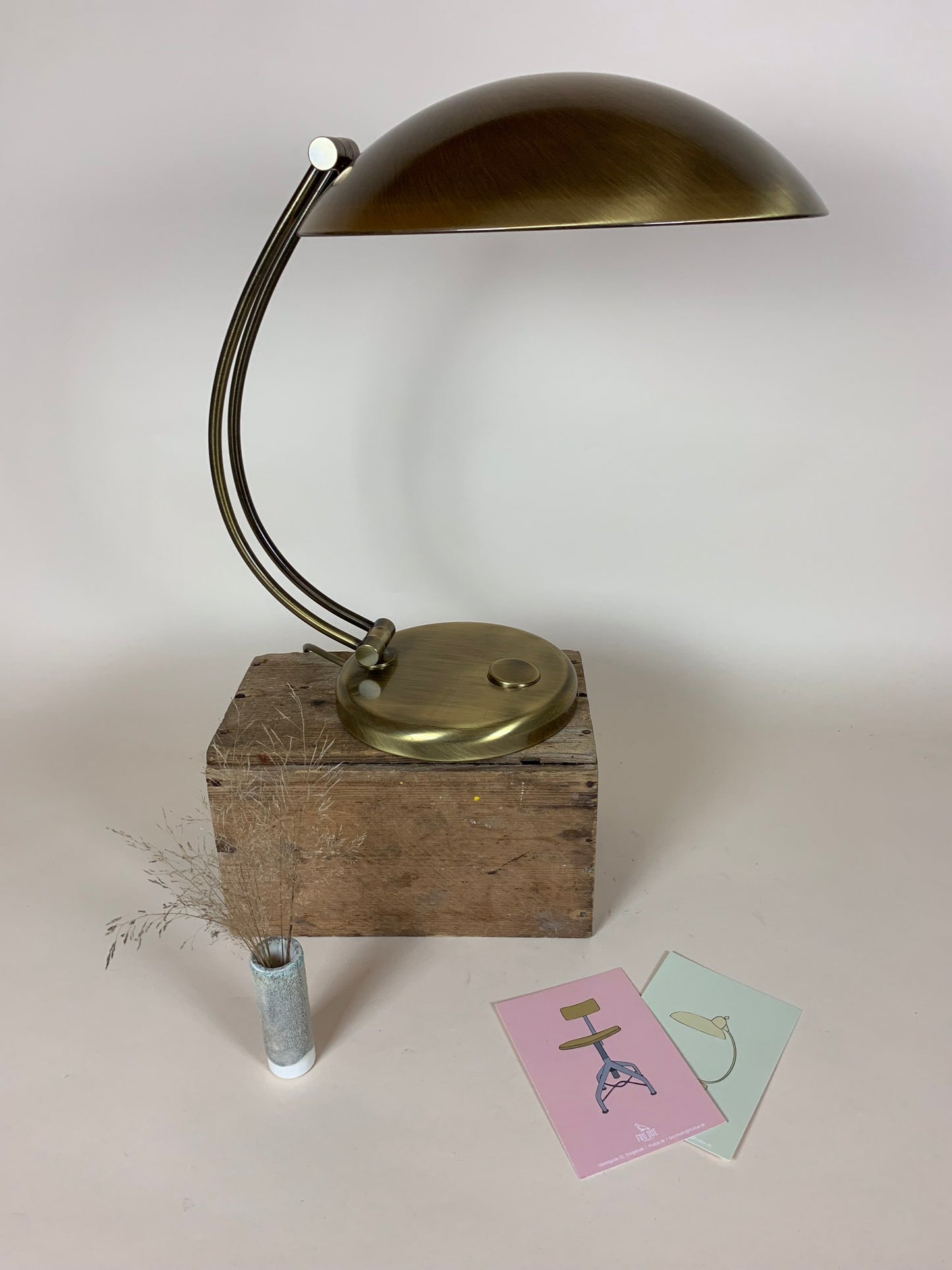 Hillebrand lampe fra omkring 1950 - Sjældent set eksemplar