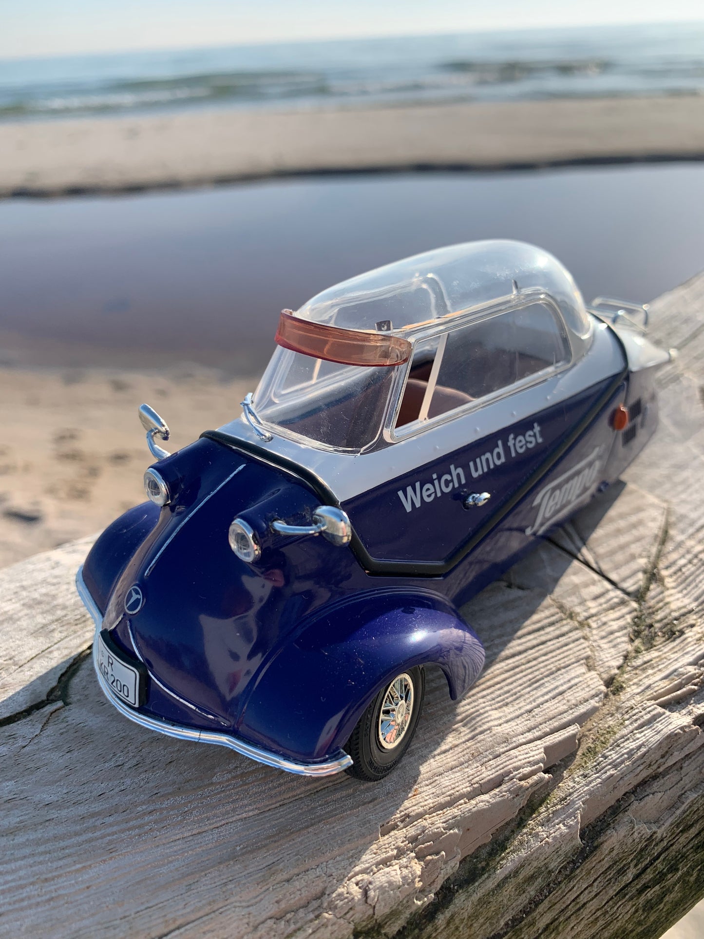 Messerschmidt kabinescooter - Blå