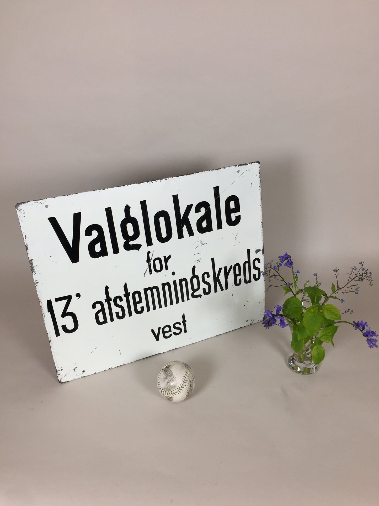 Valgskilt 13 Vest