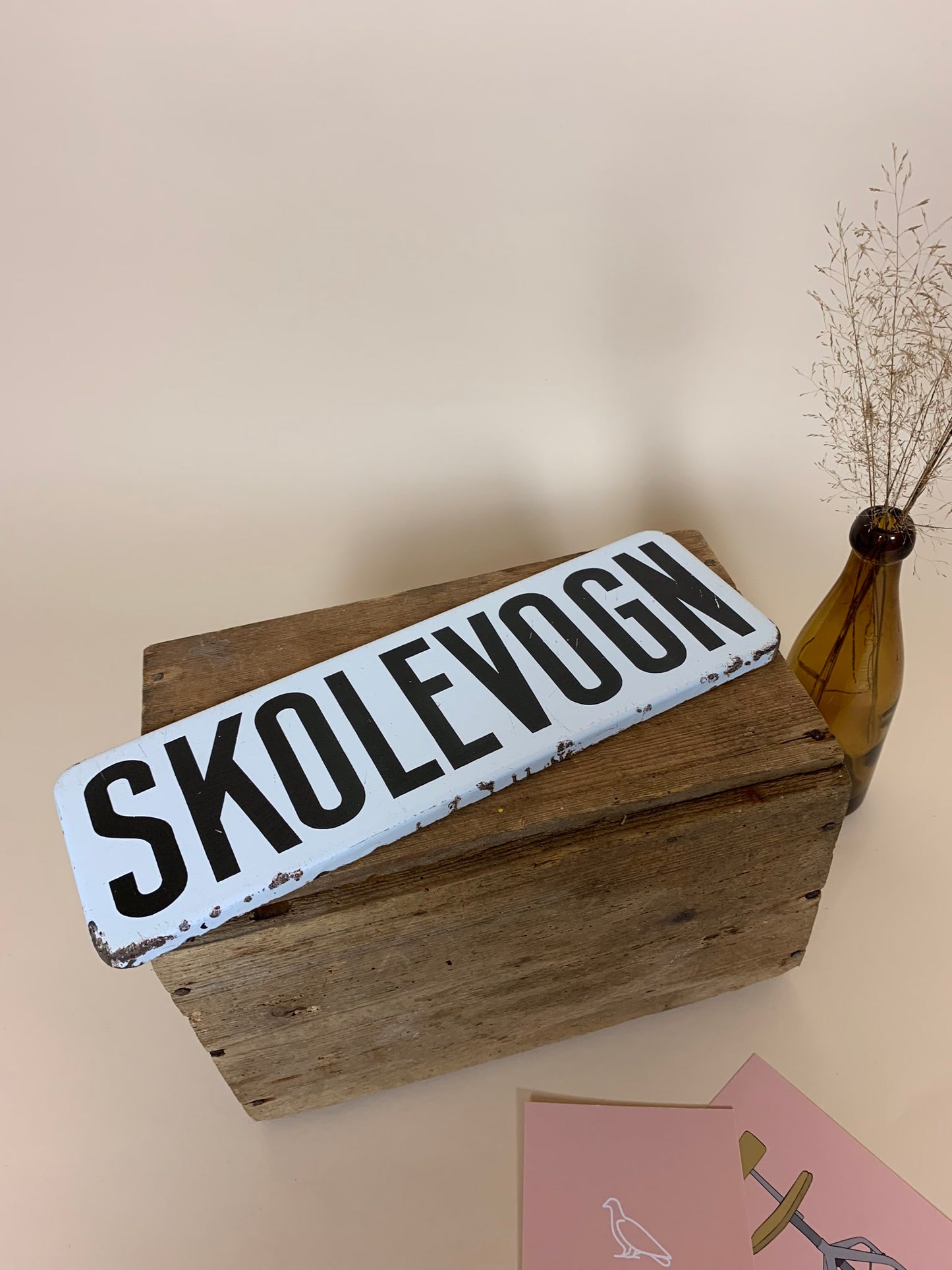 Skolevogn skilt