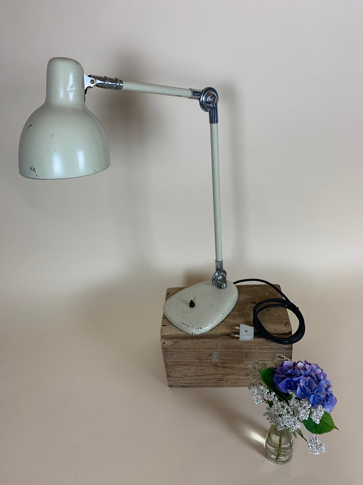 Skøn vintage arkitektlampe