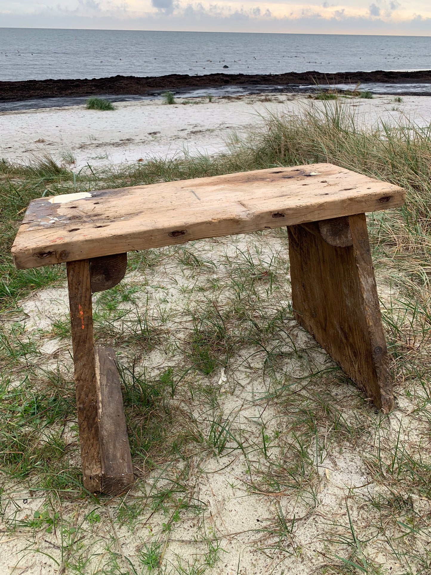 Skammel med masser af patina