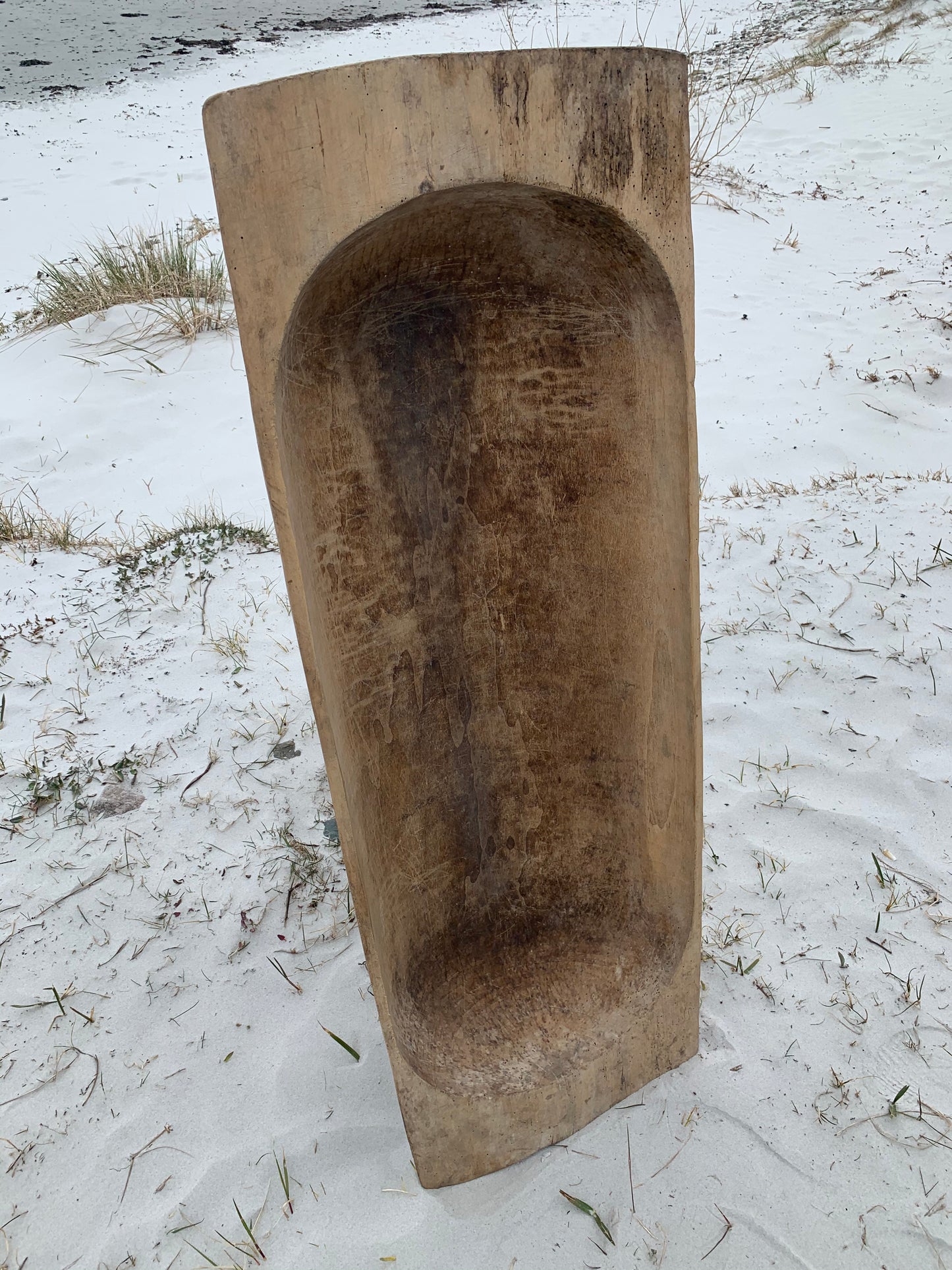 Stort skønt sulefad med patina