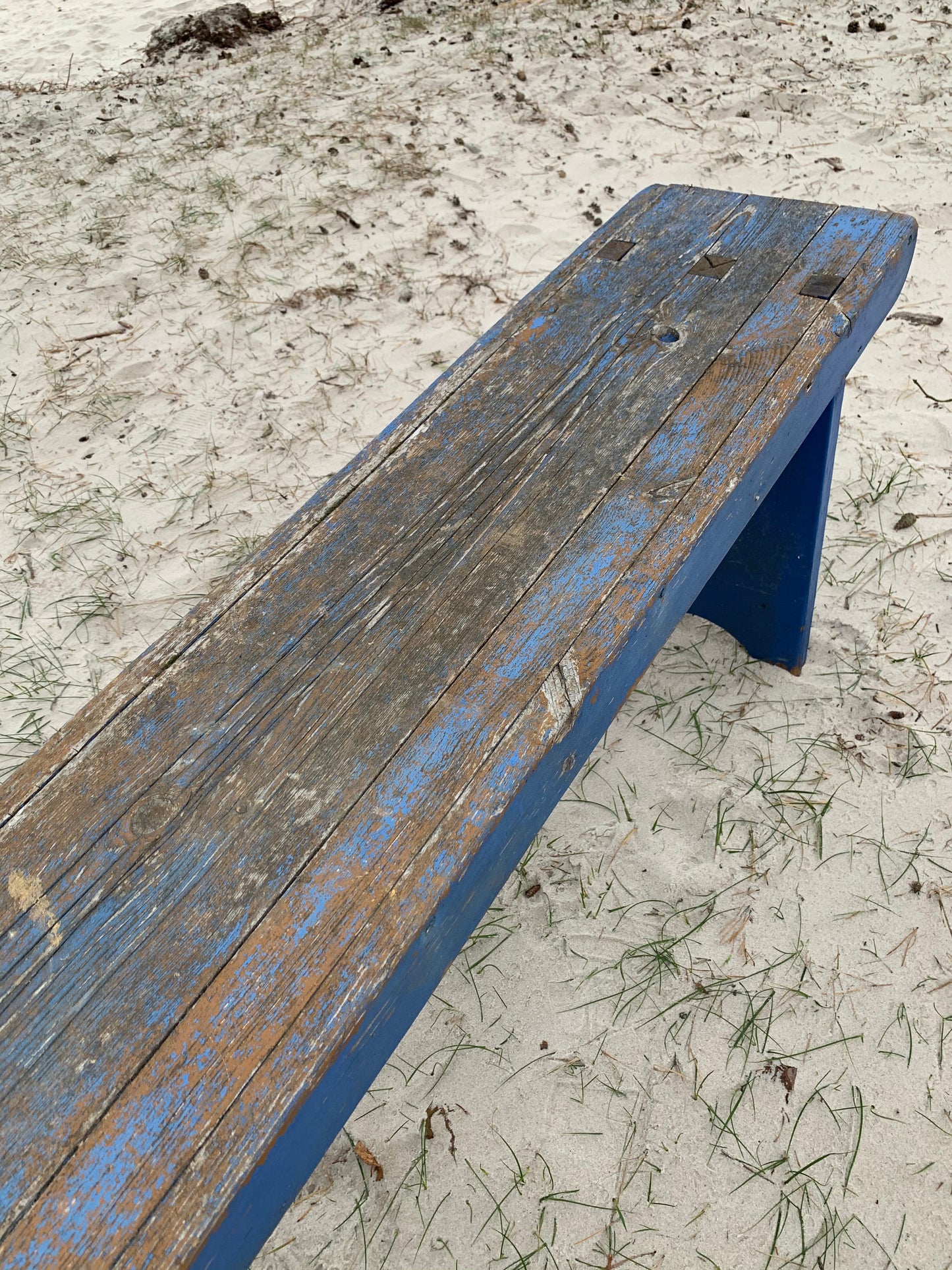 Bænk med skøn patina