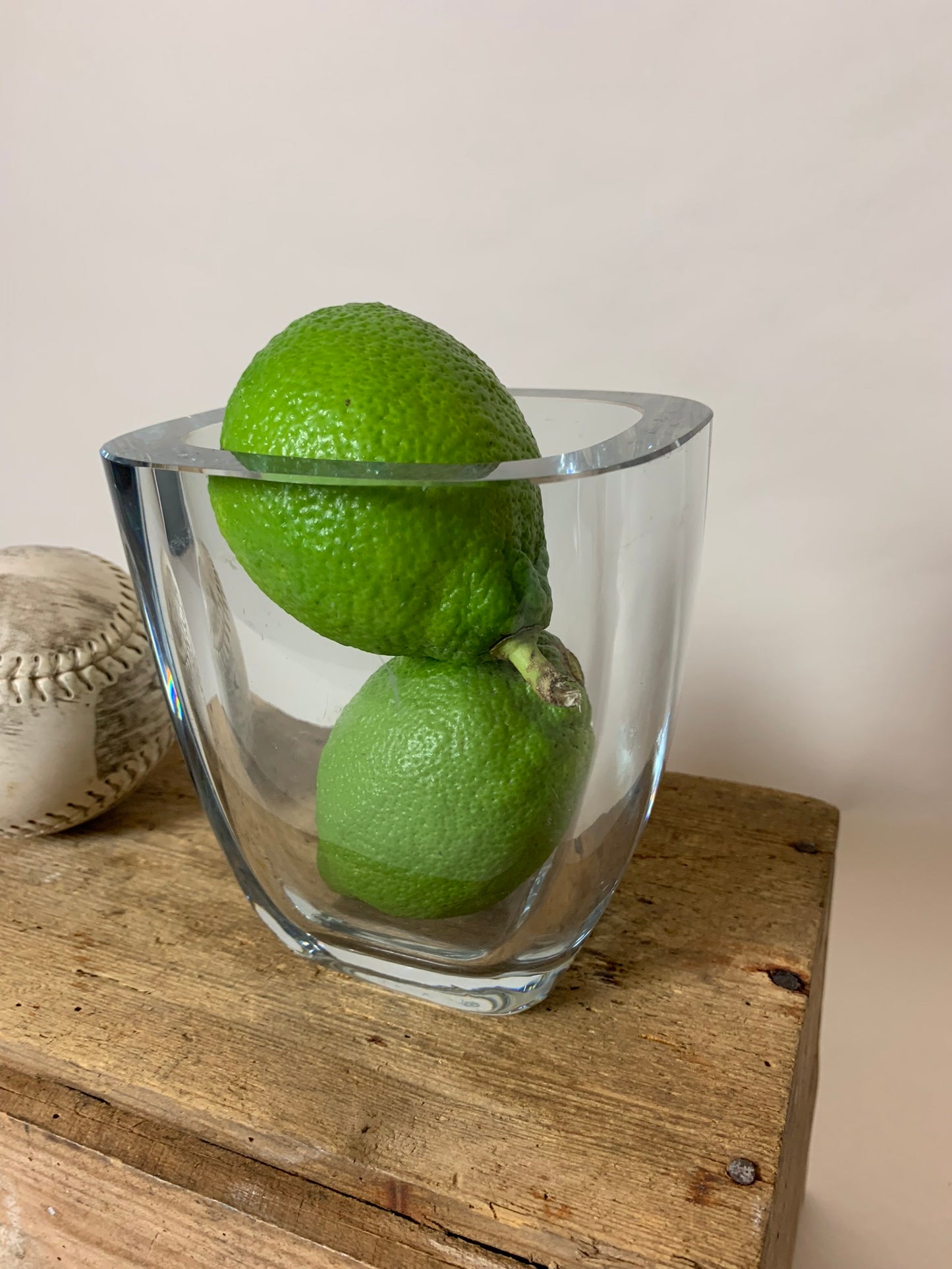 Vase eller glas - sandsynligvis fra Strömbergshyttan
