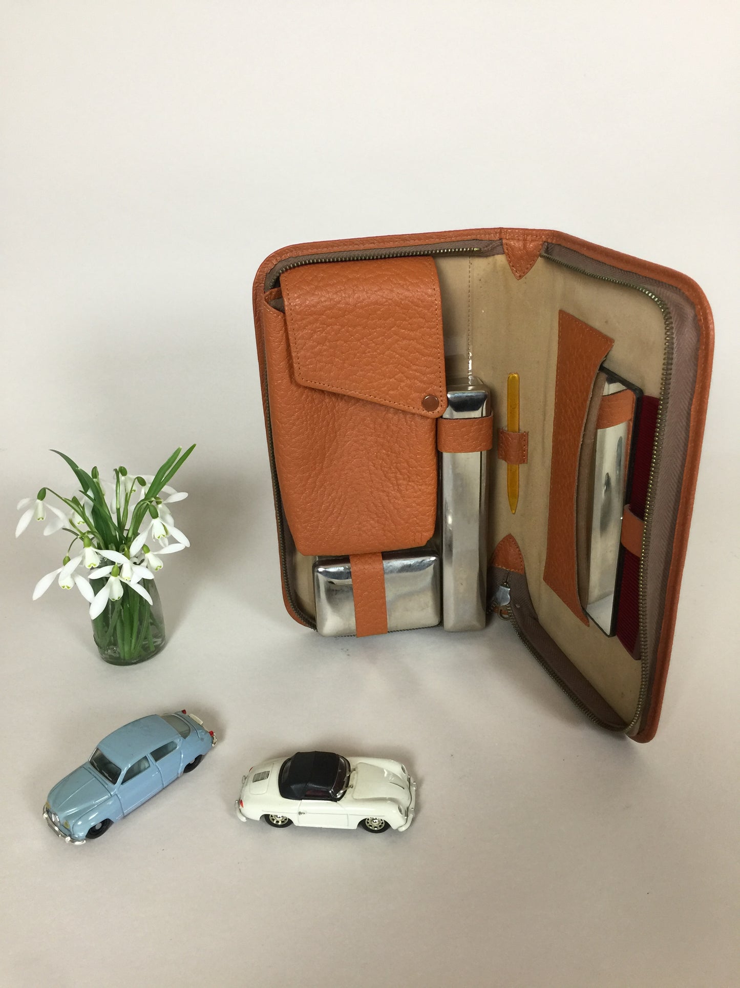 Fint vintage etui til dine toiletartikler