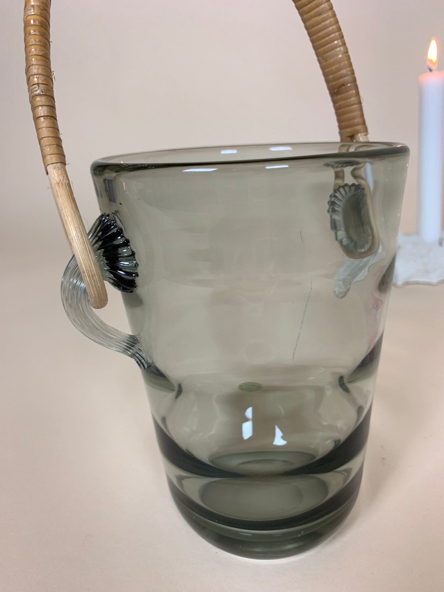 Isspand i glas - Holmegaard