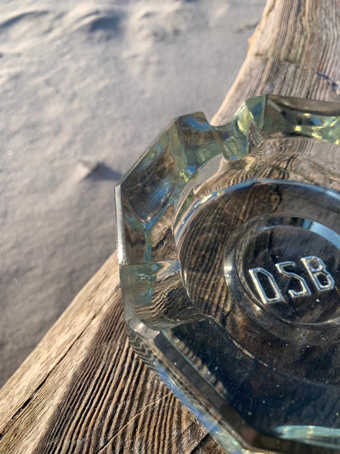 DSB askebæger i glas