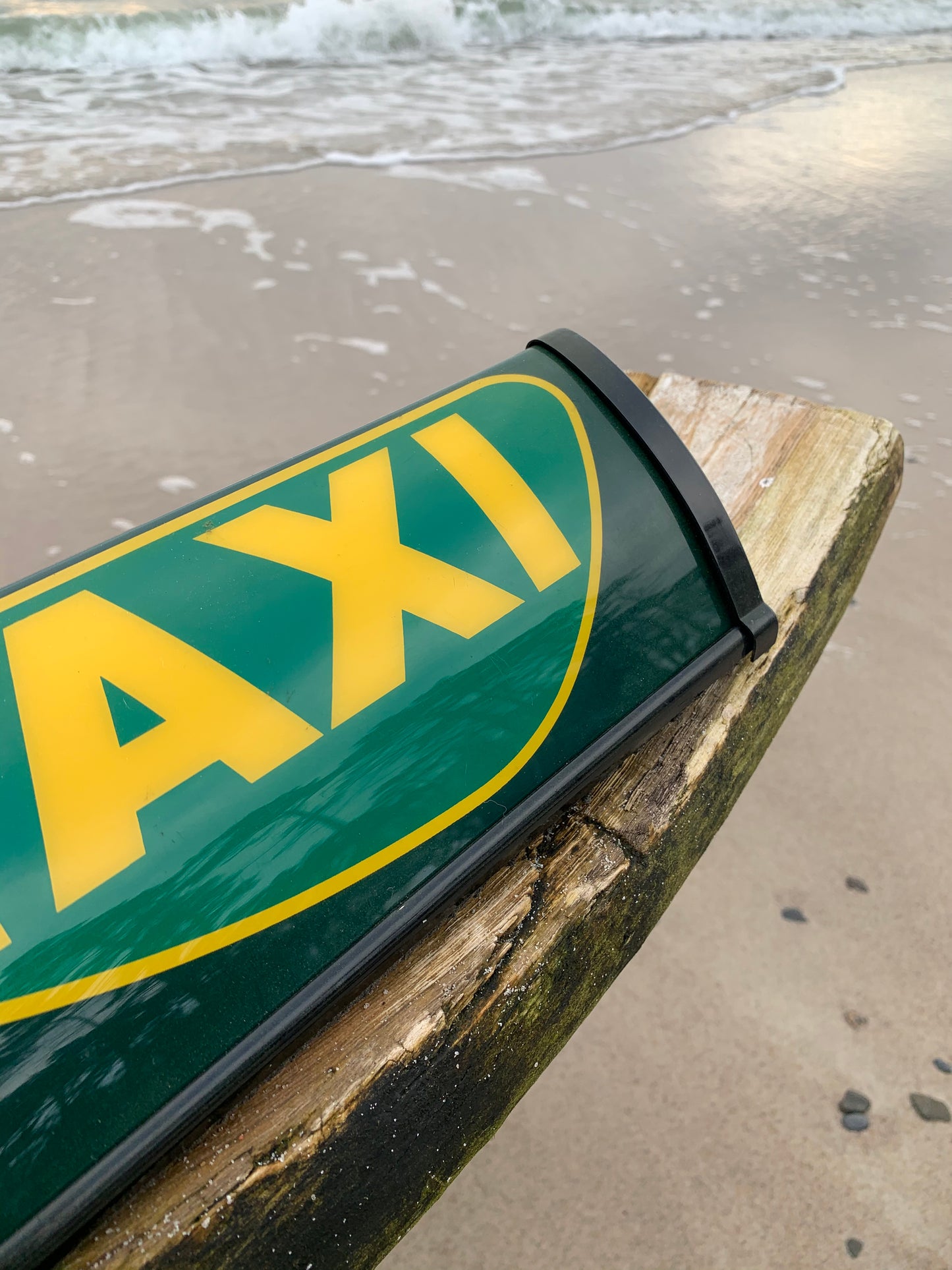 Taxi lysskilt