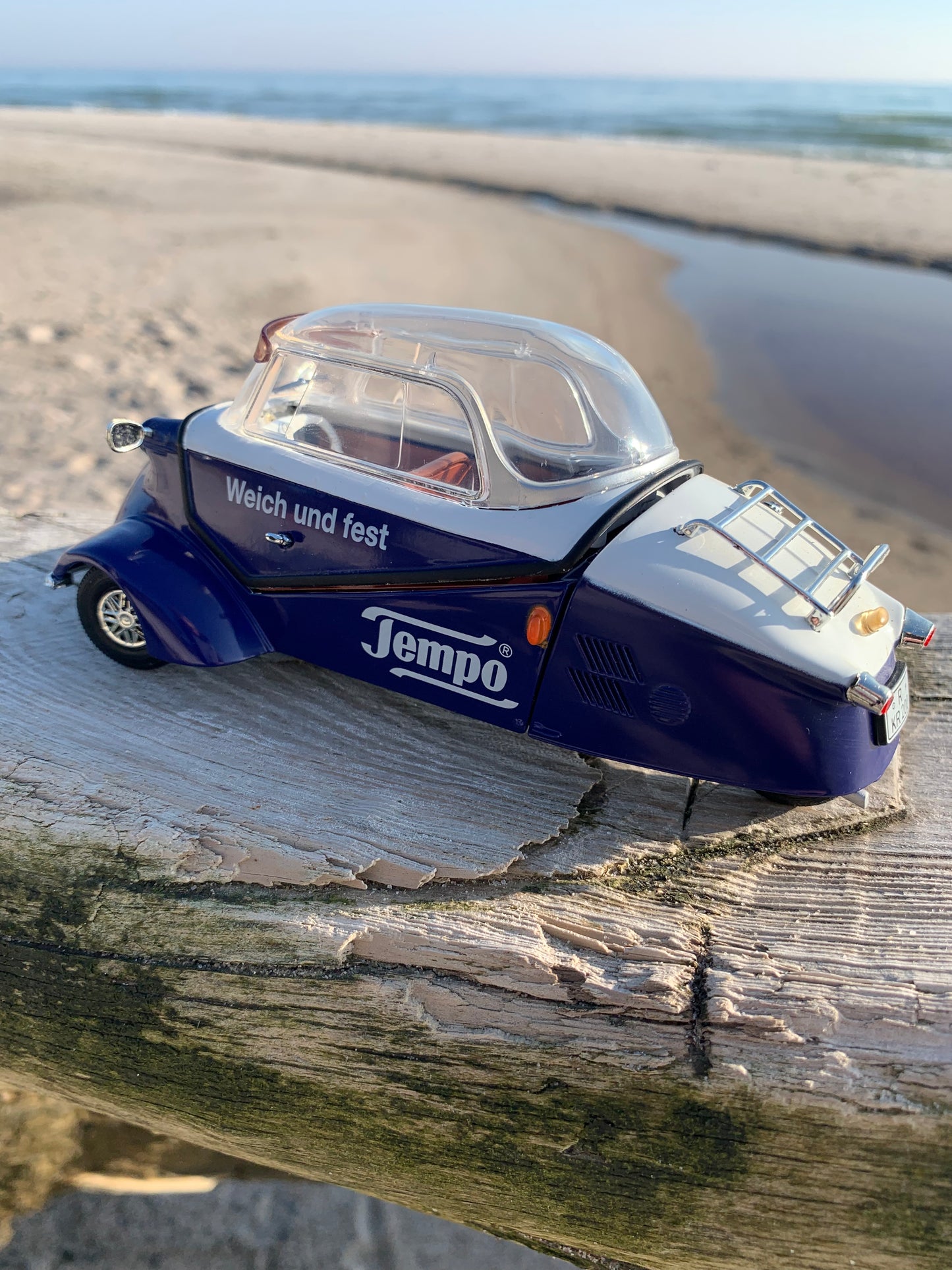 Messerschmidt kabinescooter - Blå