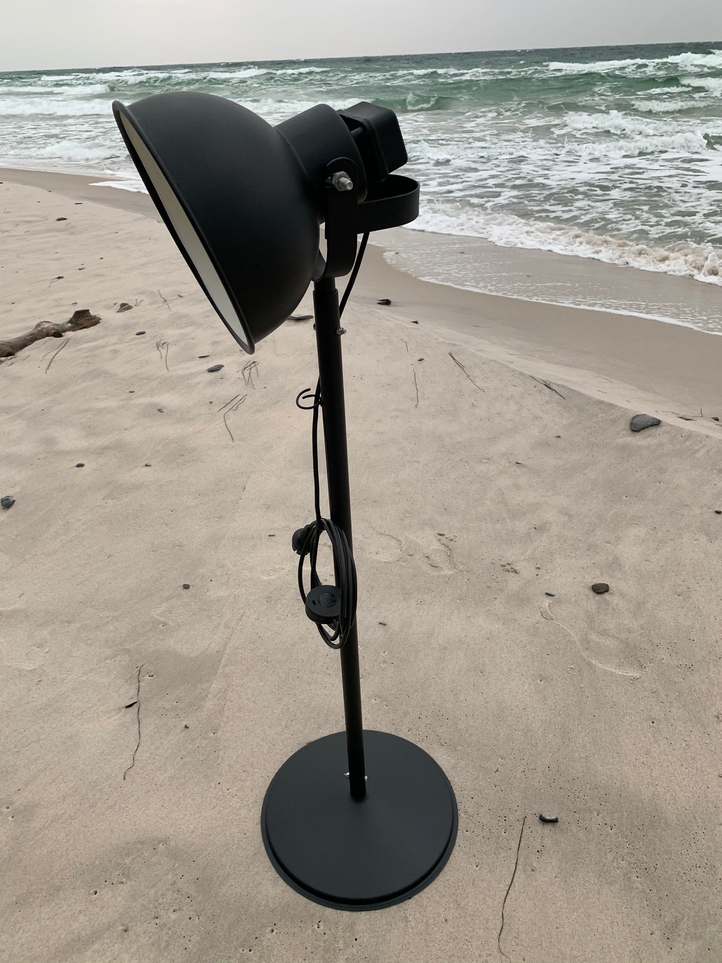 Industriel gulvlampe