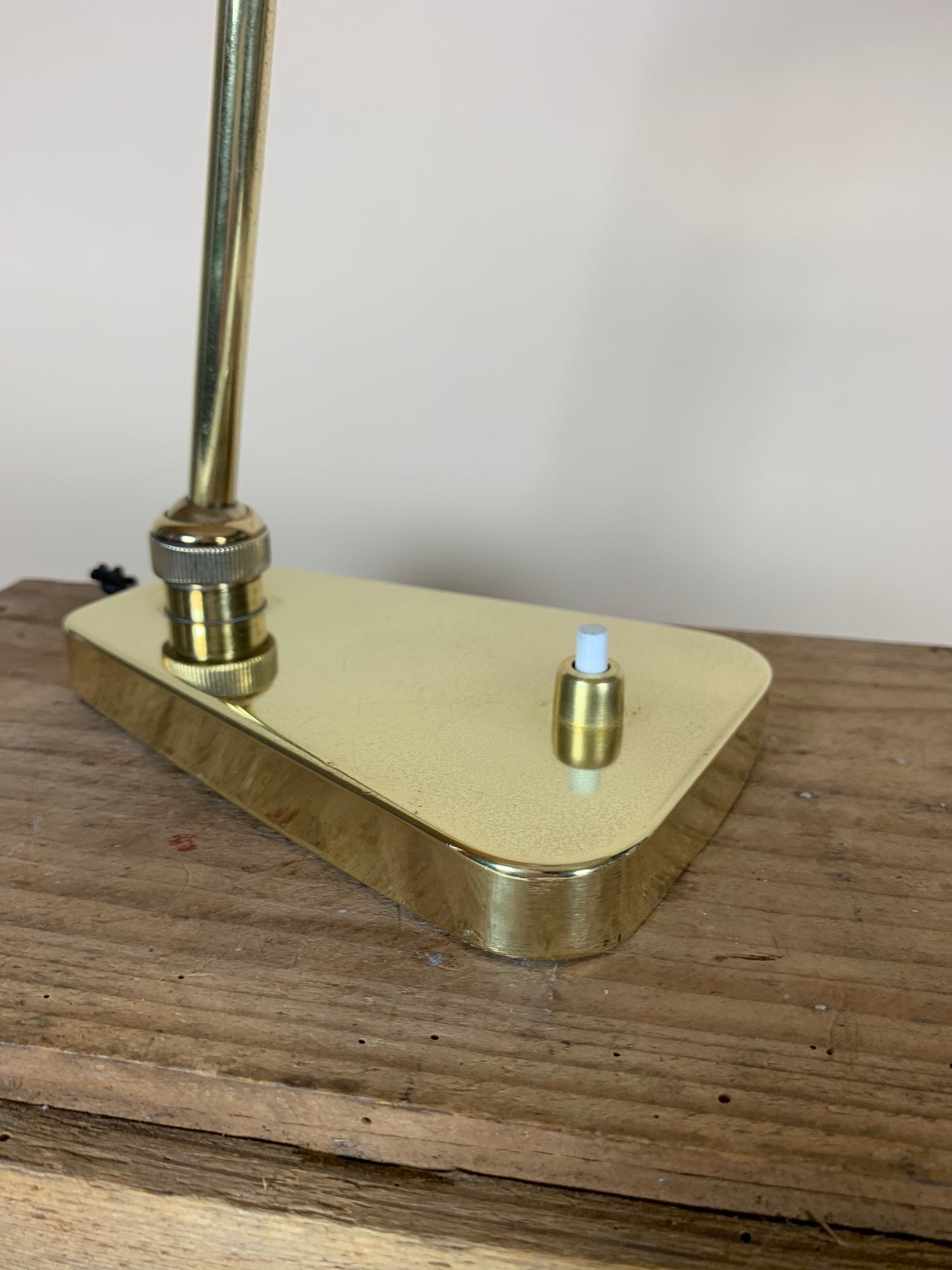 Fin lille messinglampe fra Italien
