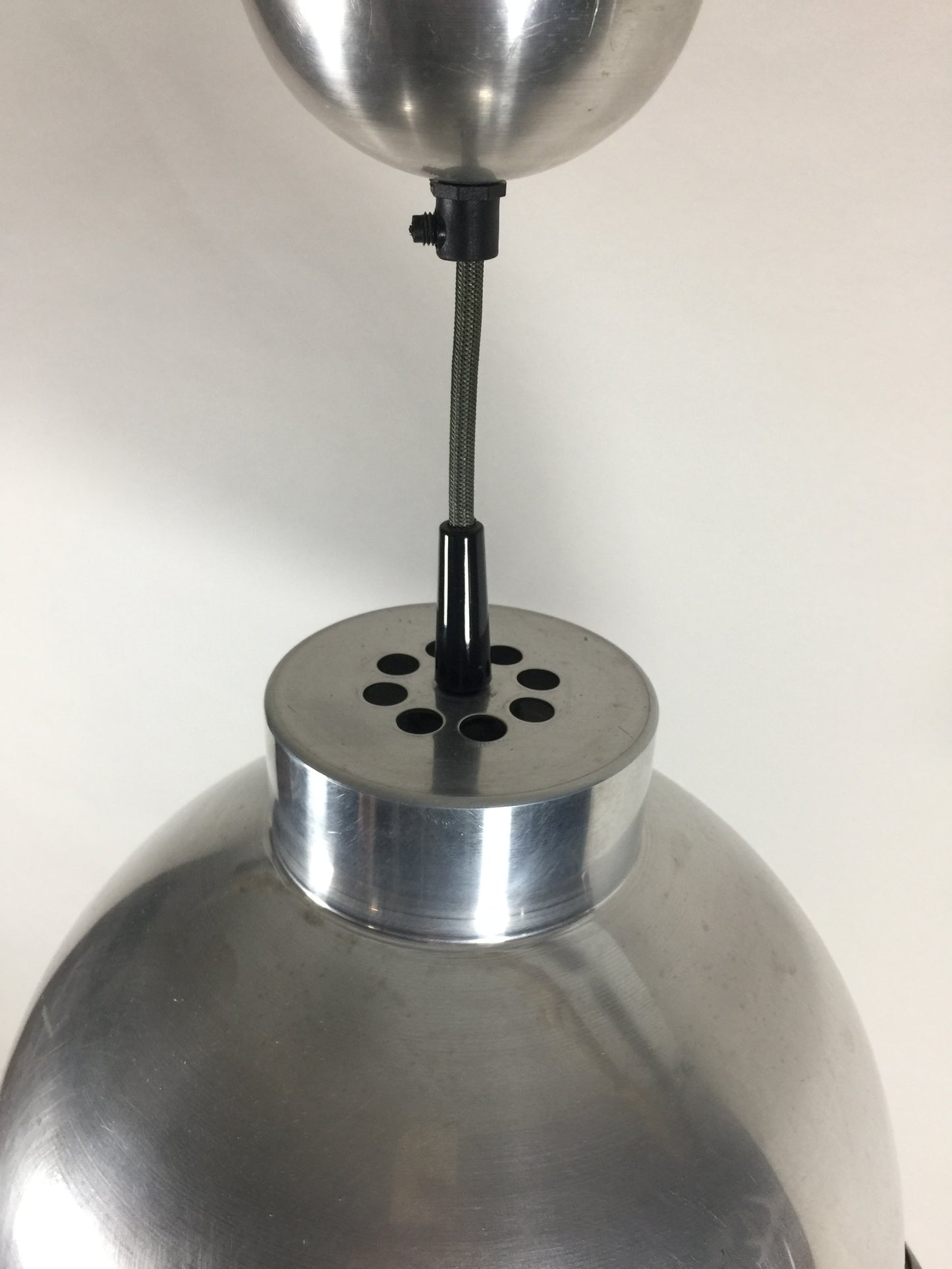 Original BTC lampe - Giant med sandblæst glas