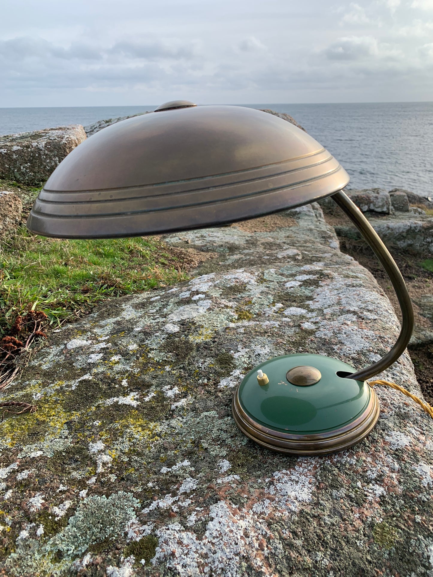 Helo - Grøn og messing