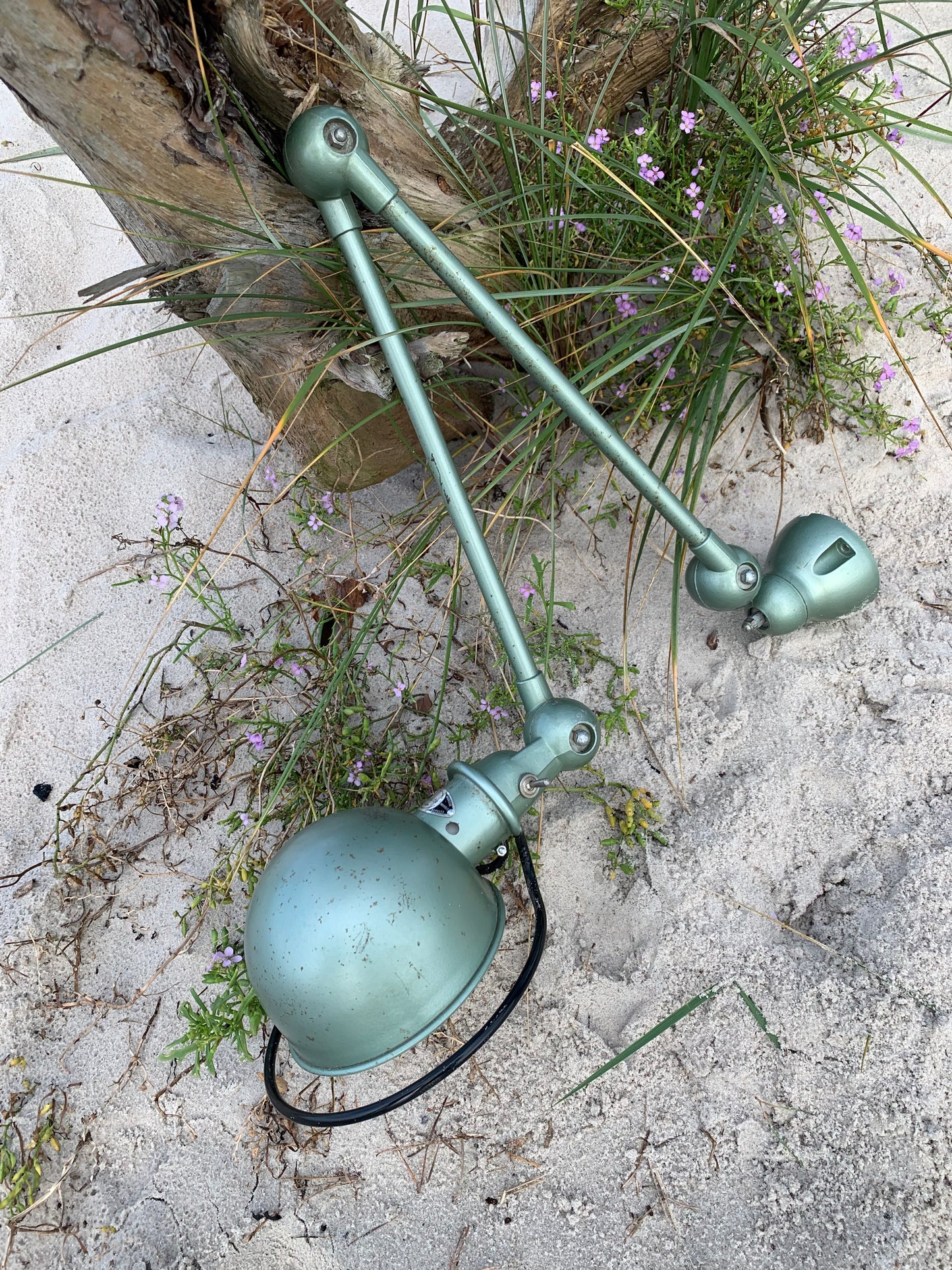 Jieldé væg/loftlampe med to arme - Grøn